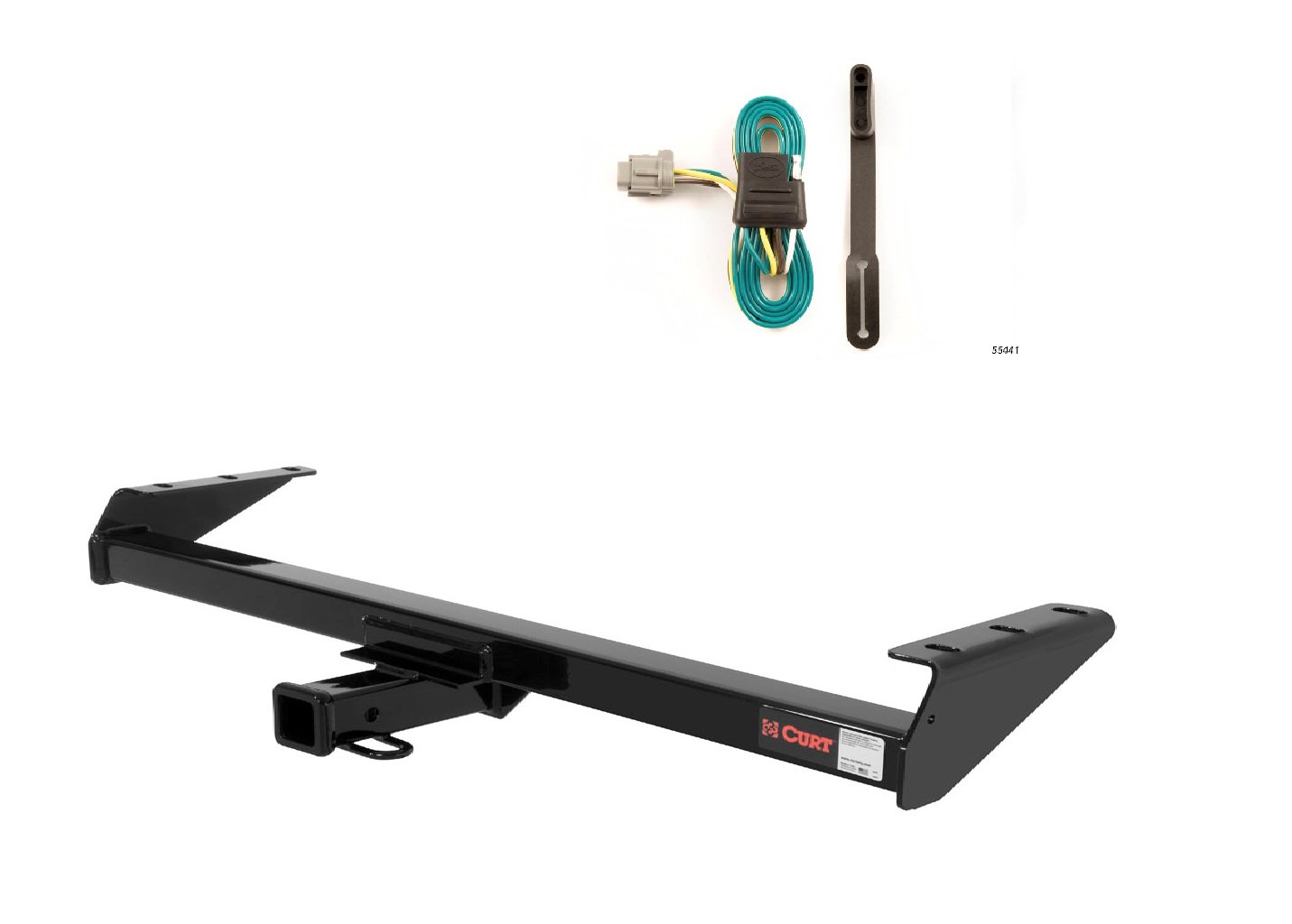 Curt 13241 55441 Class 3 Trailer Hitch with Plug & Play Wiring Kit - Compatible with Nissan Frontier & Suzuki Equator - Perfect for Towing, Hauling & Off-Road Adventures