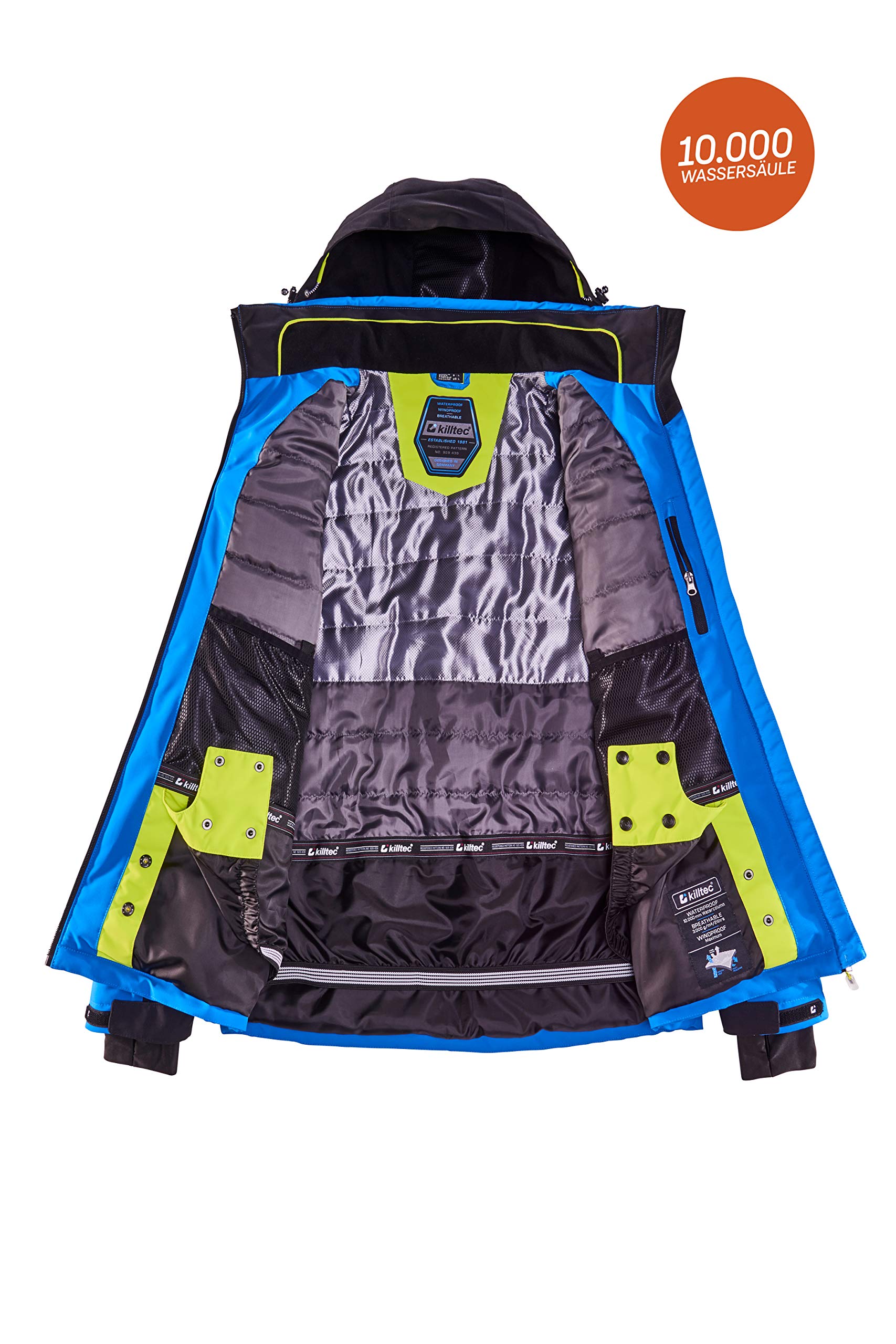 Men's Winter Snow Jacket - Waterproof Insulated Ski Coat for Cold Weather - Perfect for Skiing, Snowboarding & Outdoor Adventures