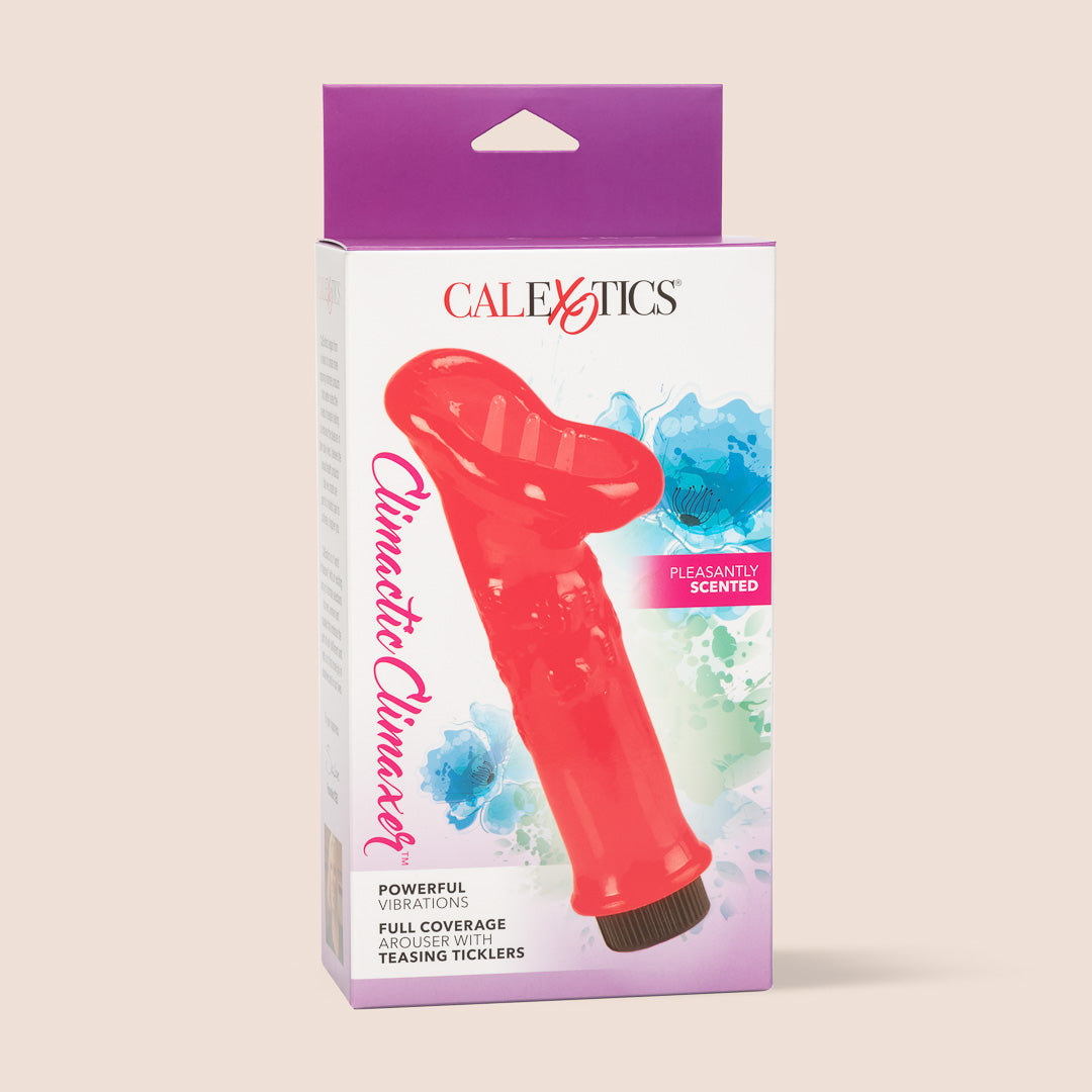 CalExotics Climactic Climaxer - Textured Soft Outer Mouth for Enhanced Pleasure | Perfect for Couples & Solo Play
