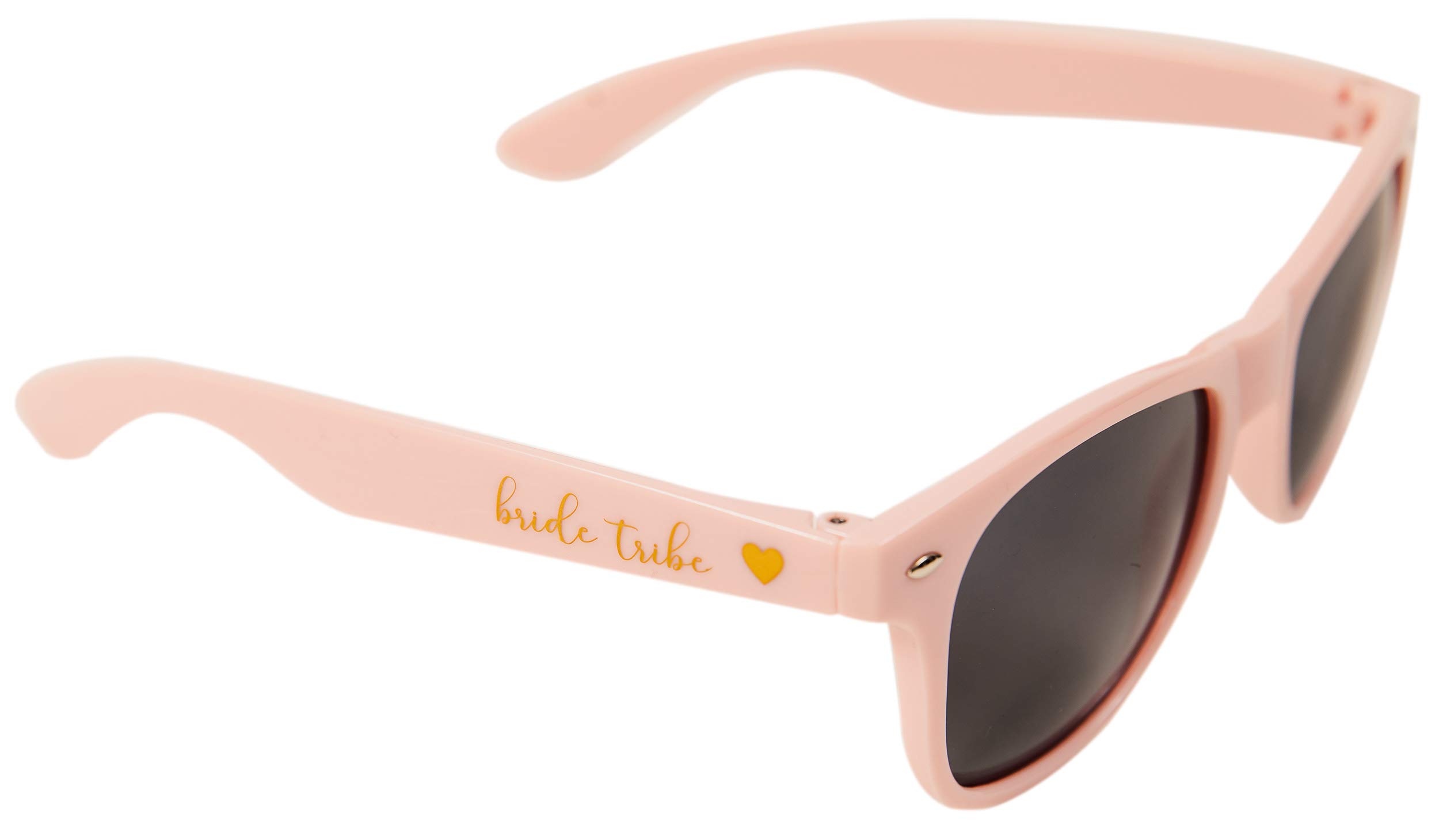 Bachelorette Party Sunglasses for Bride & Bridesmaids - Partay Shenanigans Bride Tribe Shades (1 Bride + 9 Bridesmaids) - Perfect for Wedding Showers, Girls Trips & Bachelorette Getaways