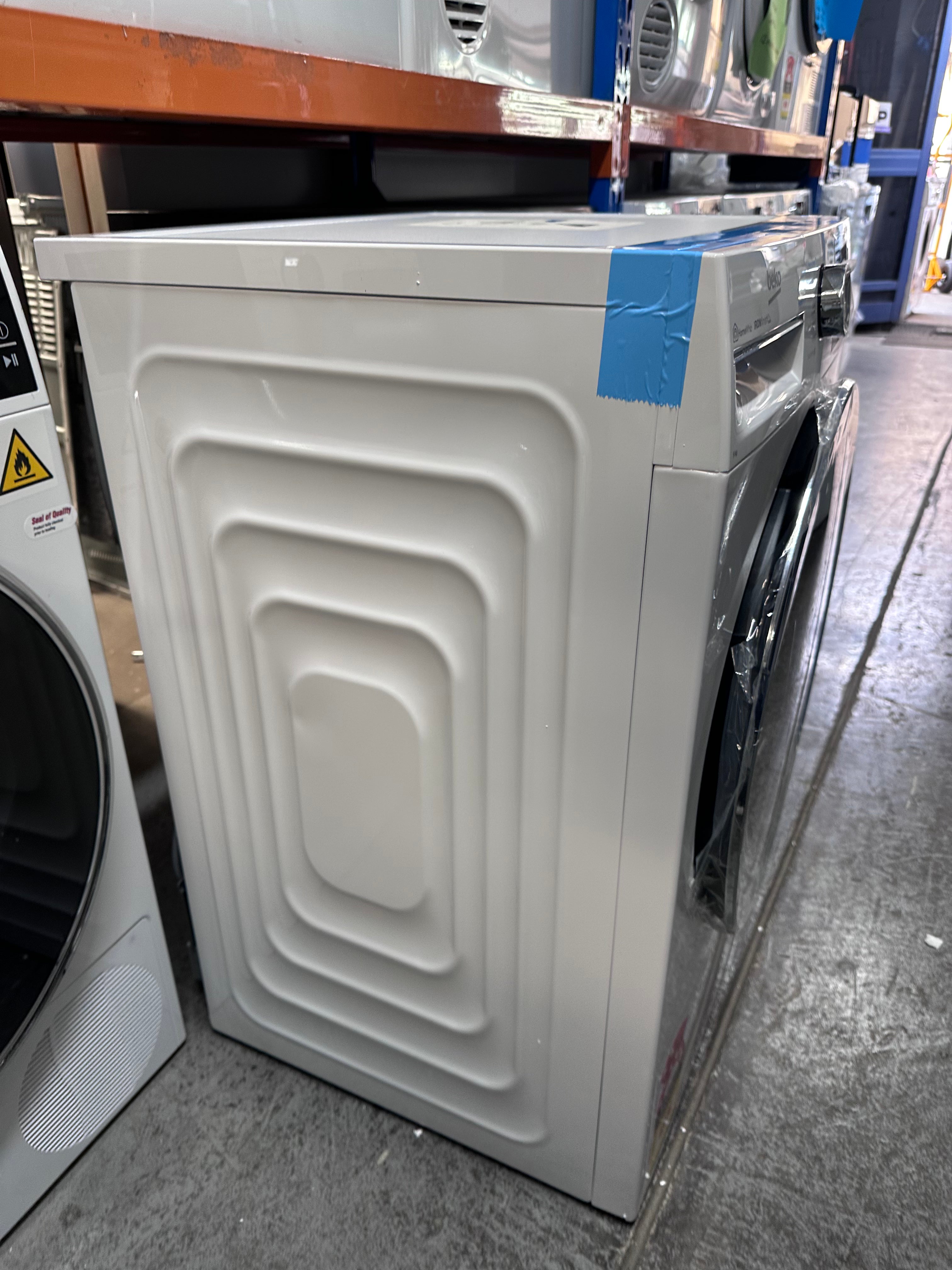 Beko BDPB904HW 9kg Hybrid Heat Pump Dryer - Energy Efficient White Laundry Dryer [Factory Second] | Perfect for Apartments, Small Homes & Eco-Friendly Living