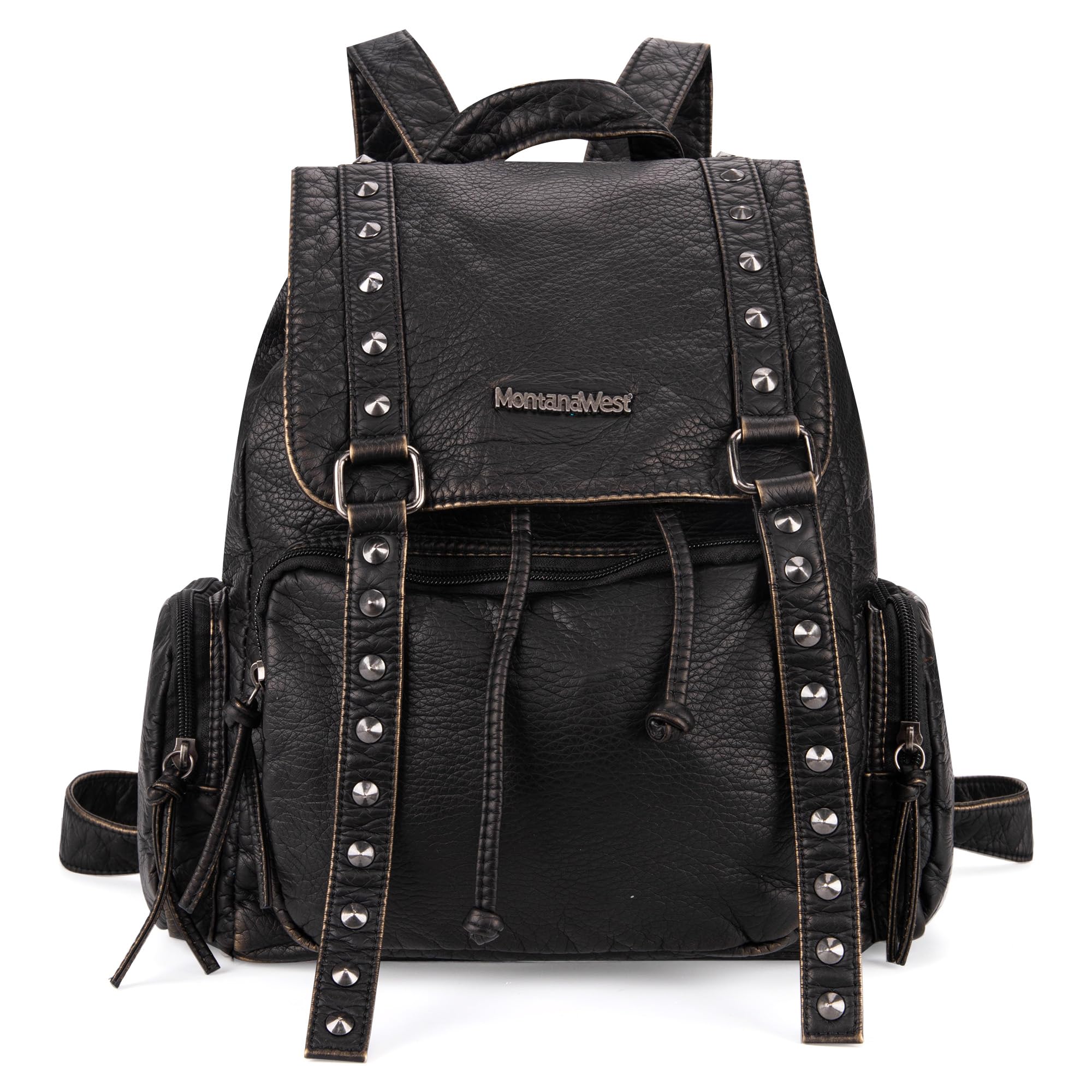 Montana West Women's Leather Backpack Purse - Stylish Travel Daypack for Casual Outings