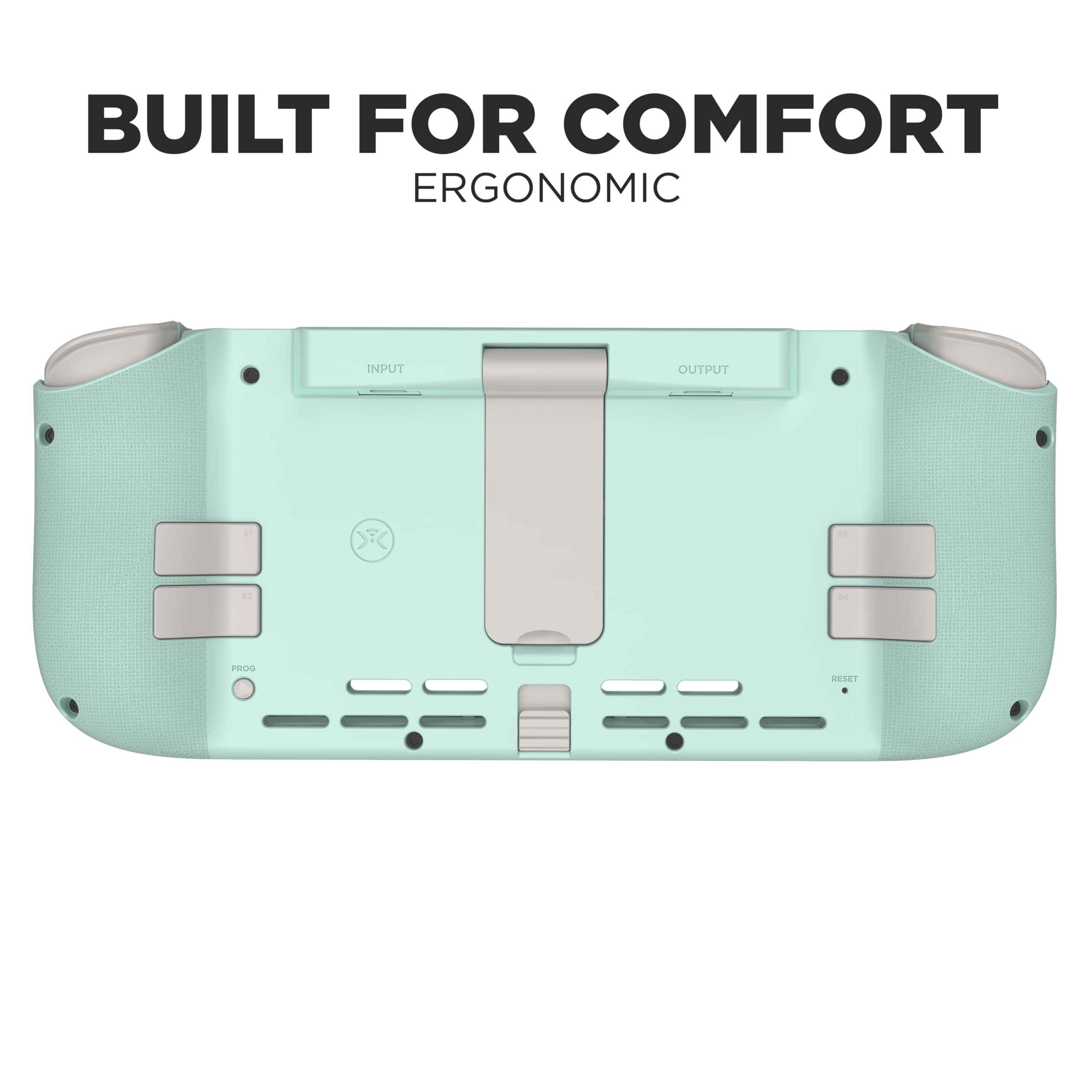 CRKD Nitro Deck Limited Edition (Retro Mint) Controller for Nintendo Switch & OLED - Enhanced Grip & Precision for Gaming | Perfect for Travel, Home Play & Competitive Gaming