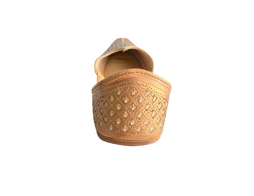 Handmade Punjabi Jutti Mojari Shoes - Traditional Khussa Bridal Wedding Sherwani Shoes for Men & Women | Perfect for Indian Weddings, Festivals & Ethnic Fashion Events
