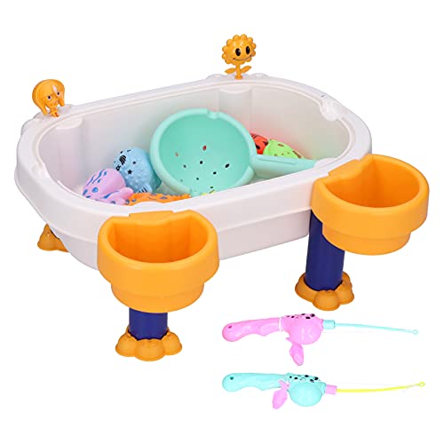 Floating Fish Fishing Game - Easy Setup, Odorless, Colorful Sea Animals Toy for Kids, Perfect Birthday Gift, Party Favor, or Educational Playtime Activity