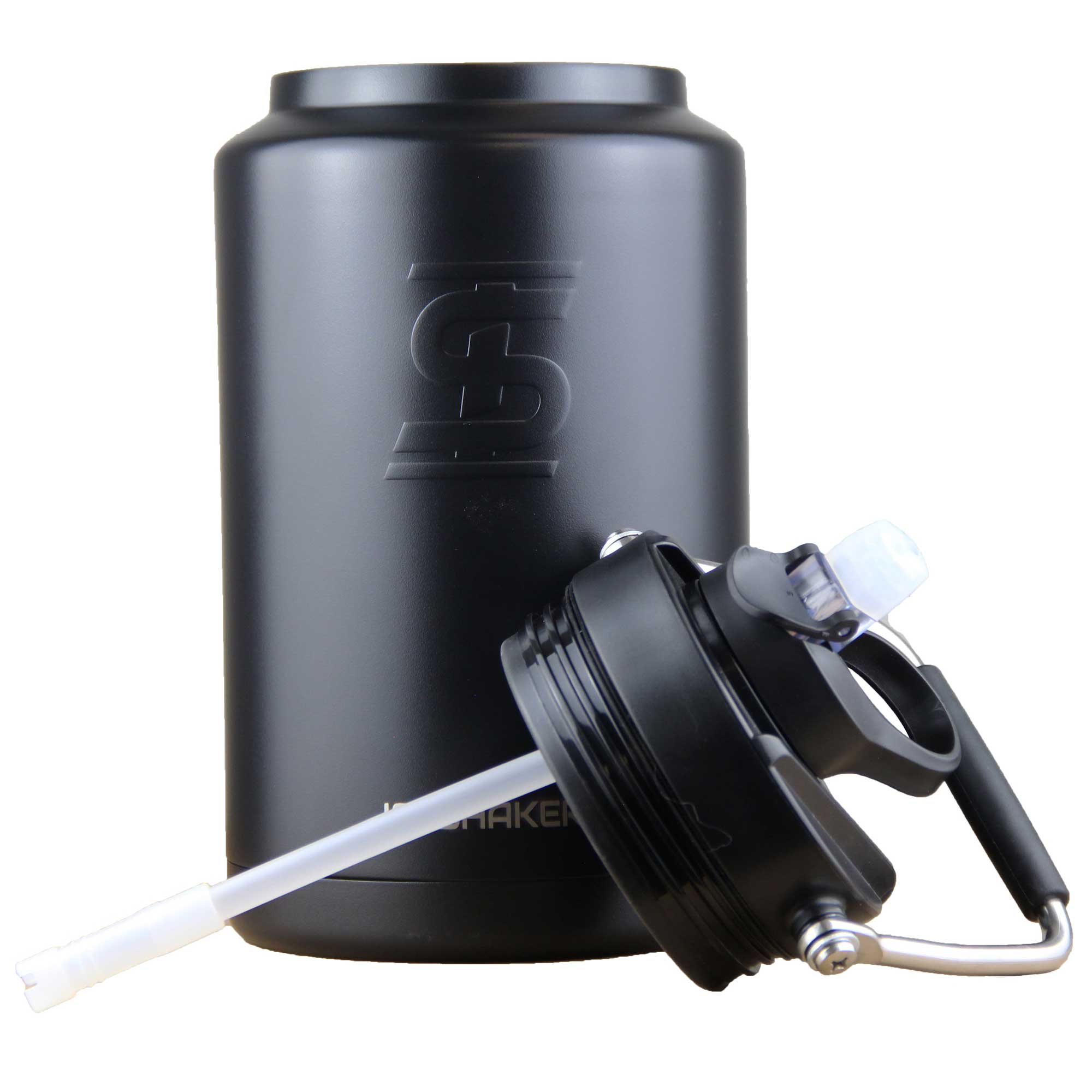 Nick The Mutant Walker Custom 1 Gallon Water Jug - Black | Large Capacity Insulated Water Bottle for Gym, Hiking & Outdoor Activities