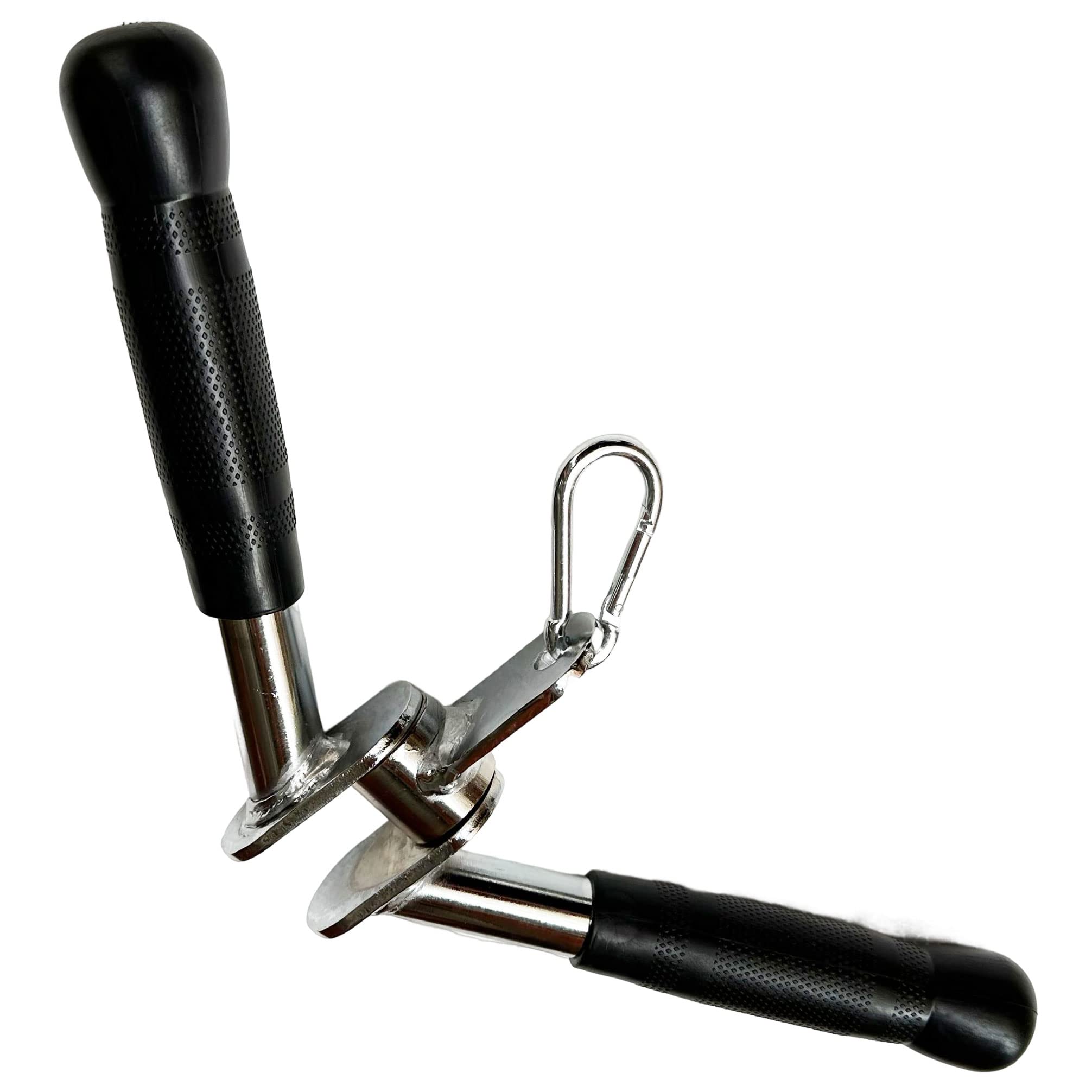 V-Shaped Bar Press Down Attachment - Heavy Duty Tricep Cable Machine Bar for Gym & Home Workouts - Perfect for Triceps, Shoulders & Back Training