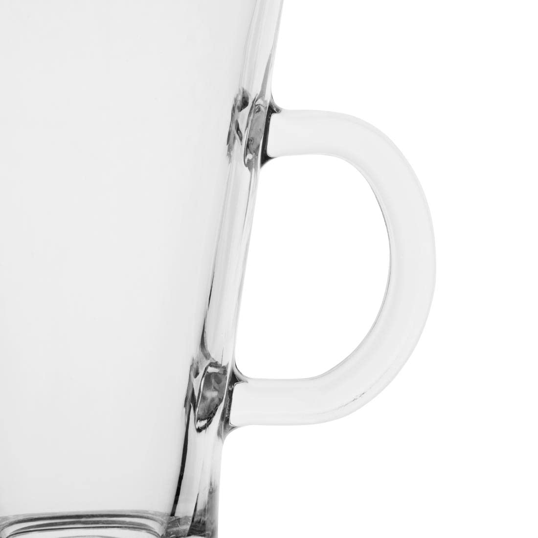 12-Piece 285ml (10oz) Latte Glasses Set - Durable Toughened Glass Tumblers 150x80mm for Coffee, Tea, Milk - Perfect for Restaurants, Cafes & Home Use
