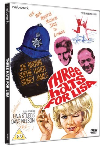 Three Hats for Lisa - DVD (Region 2 PAL UK Import) | British Comedy Film | Perfect for Movie Nights & Gift Giving