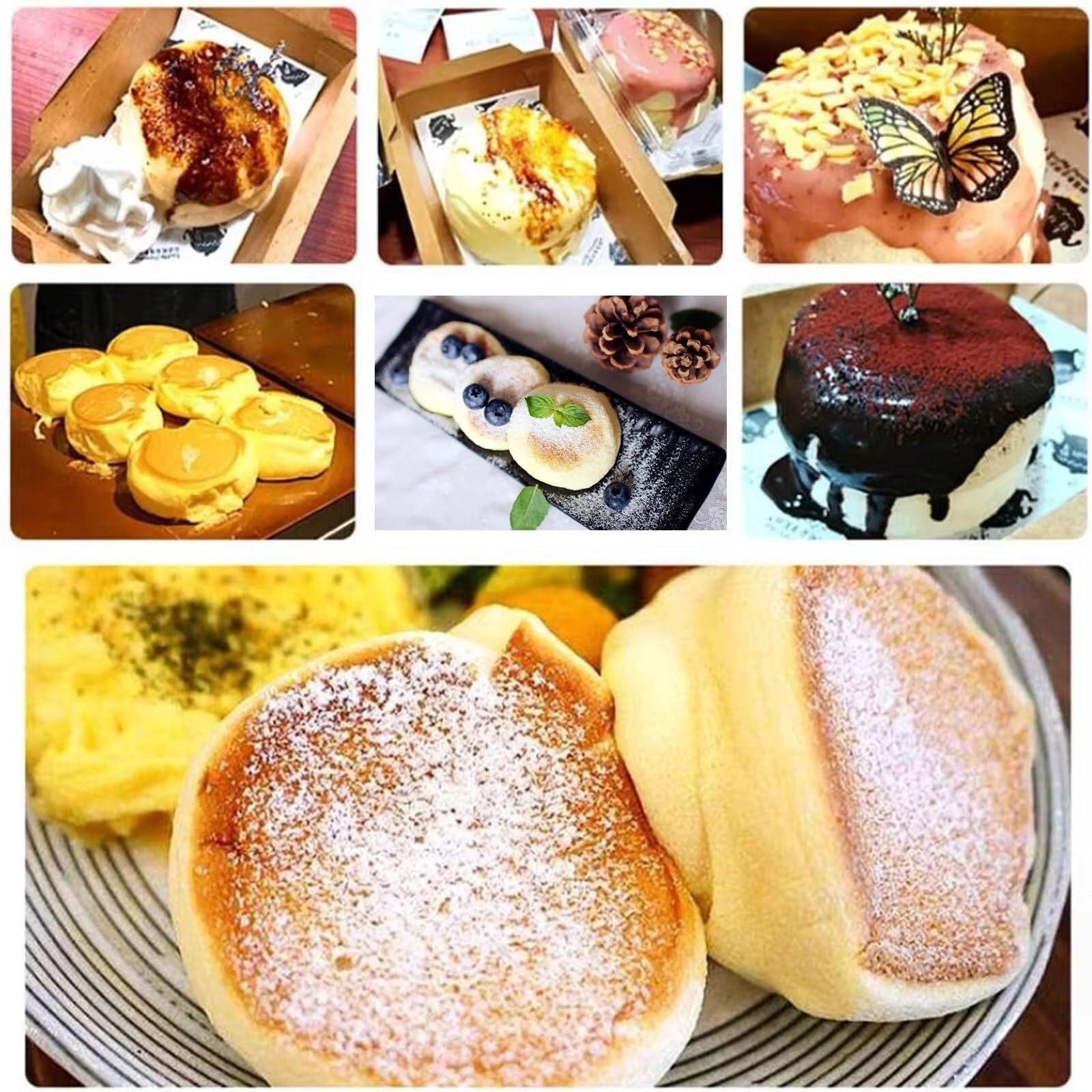 Electric Souffle Maker & Dorayaki Baker - Countertop Muffin & Waffle Machine for Home, Restaurant, Bakery | Perfect for Breakfast, Desserts, and Snack Bars
