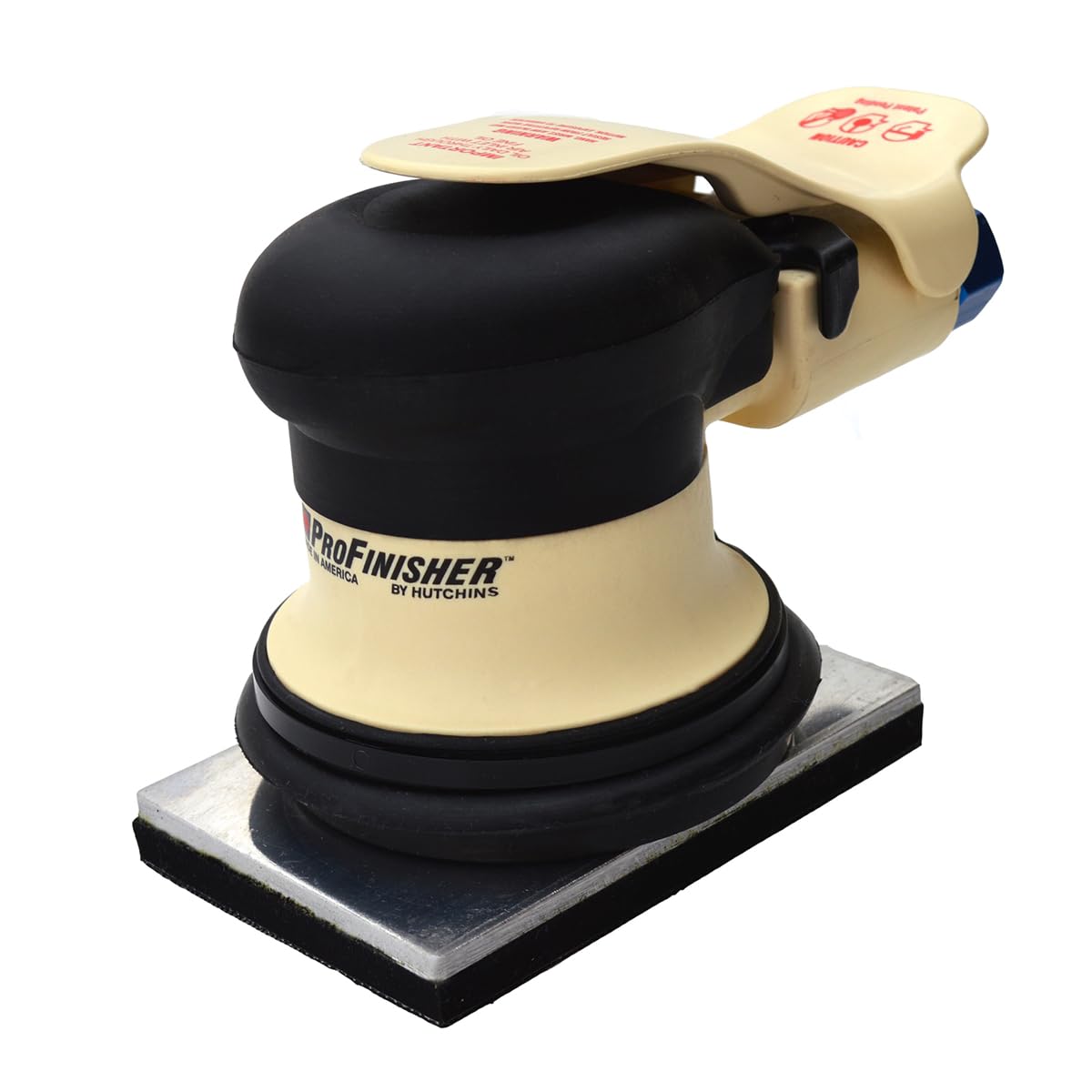 Hutchins Manufacturing 505 Profinisher Orbital Sander - Professional Woodworking & DIY Sanding Tool for Smooth Finishing on Furniture, Floors & Auto Body Work