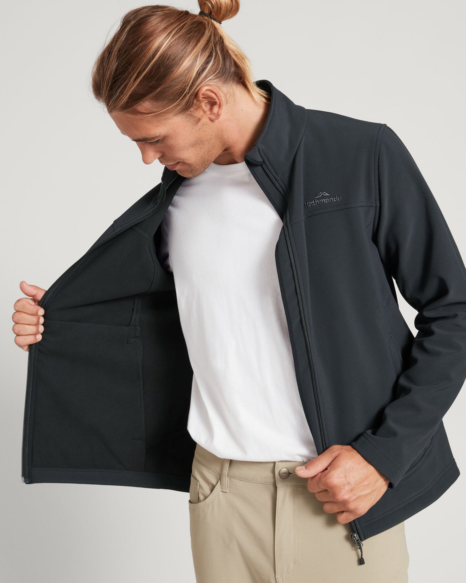 Men's Arbury Jacket - Waterproof Winter Coat with Hood, Lightweight Windbreaker for Outdoor Activities | Hiking, Camping & Daily Wear