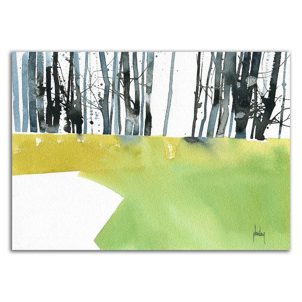 Barcode Wood Art Print by Paul Bailey - Premium Canvas Wall Art Ready to Hang - Perfect for Modern Home & Office Decor