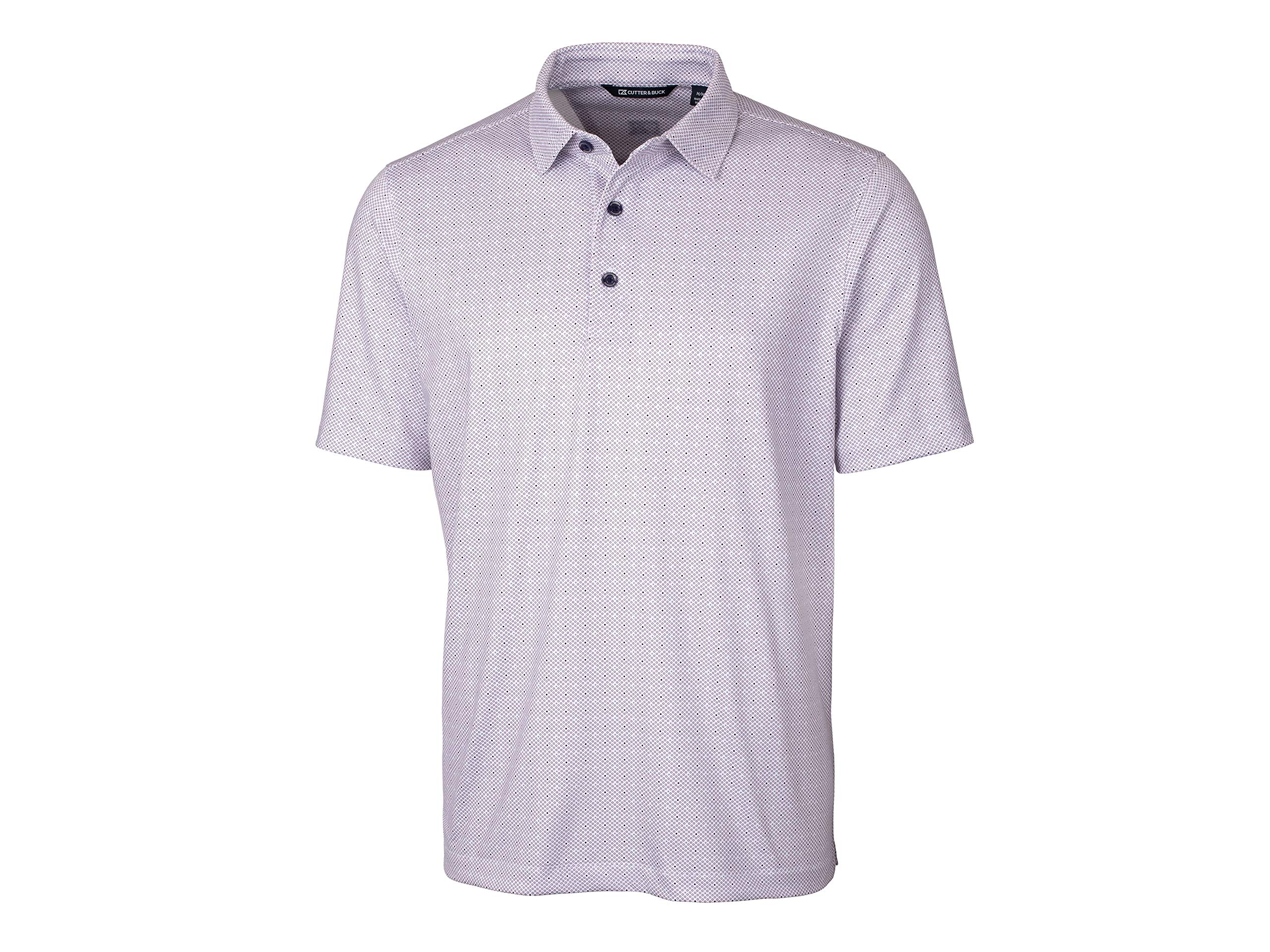 Cutter & Buck Men's Performance Polo Shirt - Moisture Wicking, Breathable & Comfortable Golf & Casual Wear for Men | Perfect for Golf, Office & Outdoor Activities
