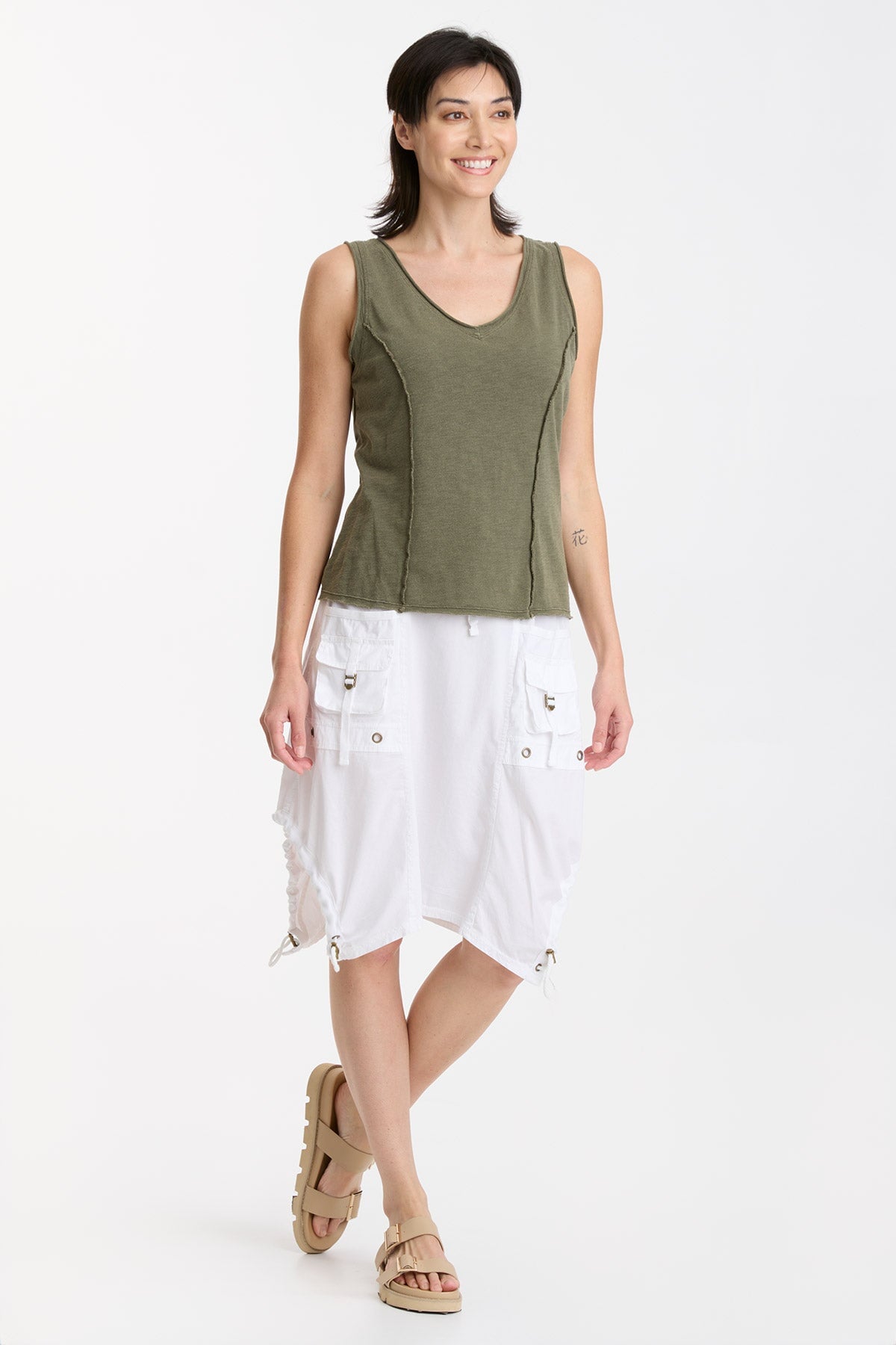 Laramie Tank Top - Soft & Comfortable Women's Casual Tee for Everyday Wear | Perfect for Yoga, Gym, and Summer Outfits