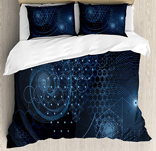 Dark Blue and Pale Blue