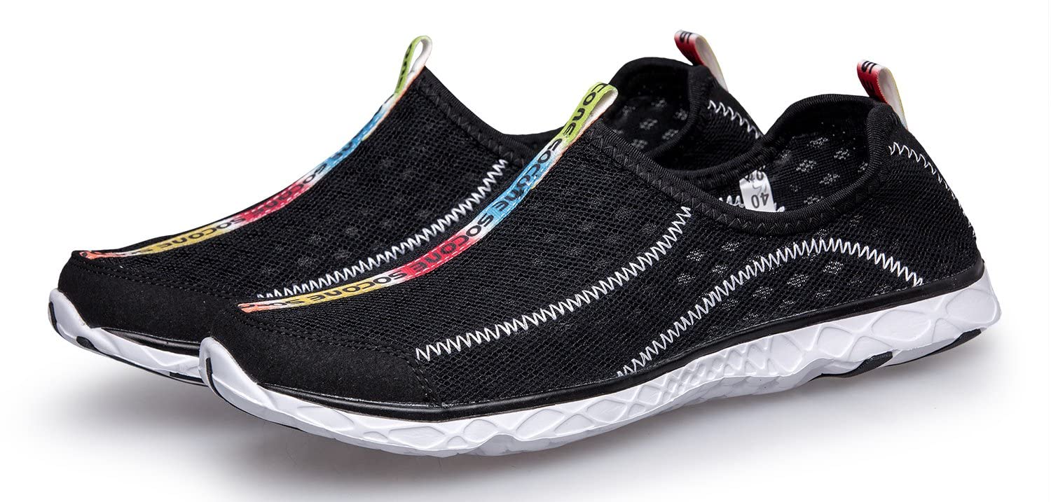 Men's Quick Drying Aqua Water Shoes - Lightweight Swim Shoes for Beach, Pool & Water Sports | Non-Slip Barefoot Walking Shoes for Men