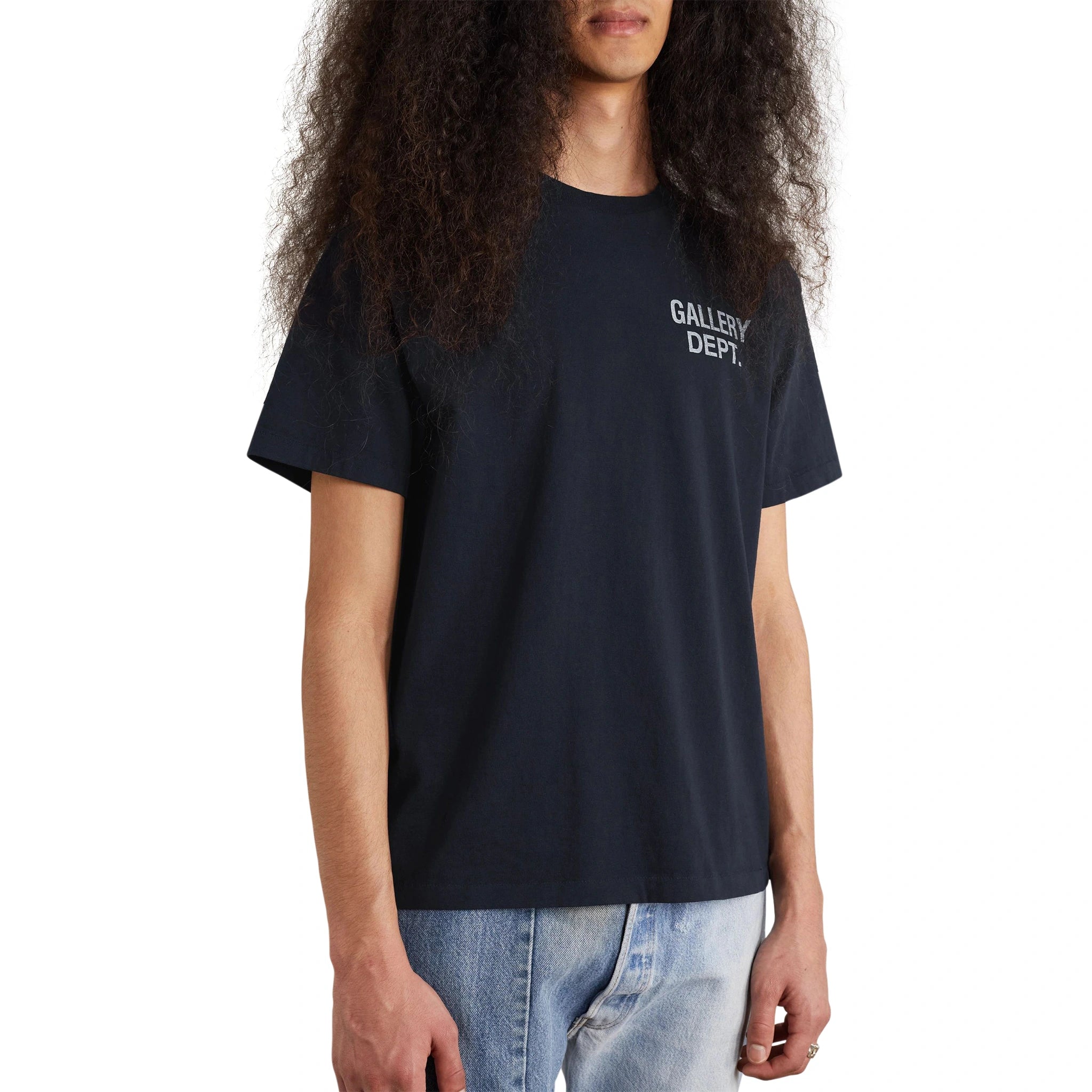 Gallery Dept. Souvenir Logo Dark Grey T-Shirt - Vintage Graphic Tee for Men & Women - Casual Streetwear for Everyday Wear & Outfits