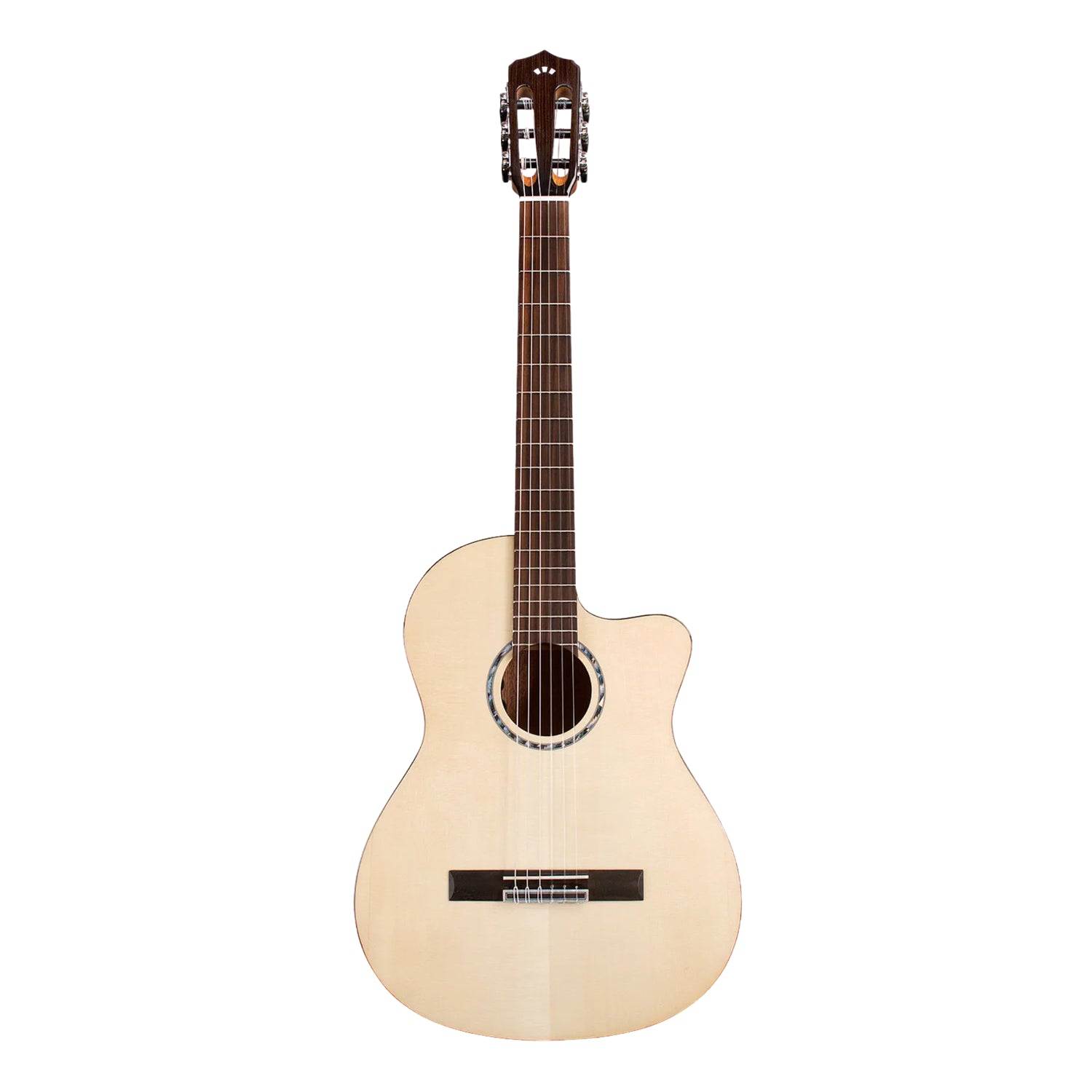Córdoba Fusion 5 Nylon String Acoustic Electric Guitar - Natural Finish | Classical & Flamenco Guitar for Performances & Recording Studios