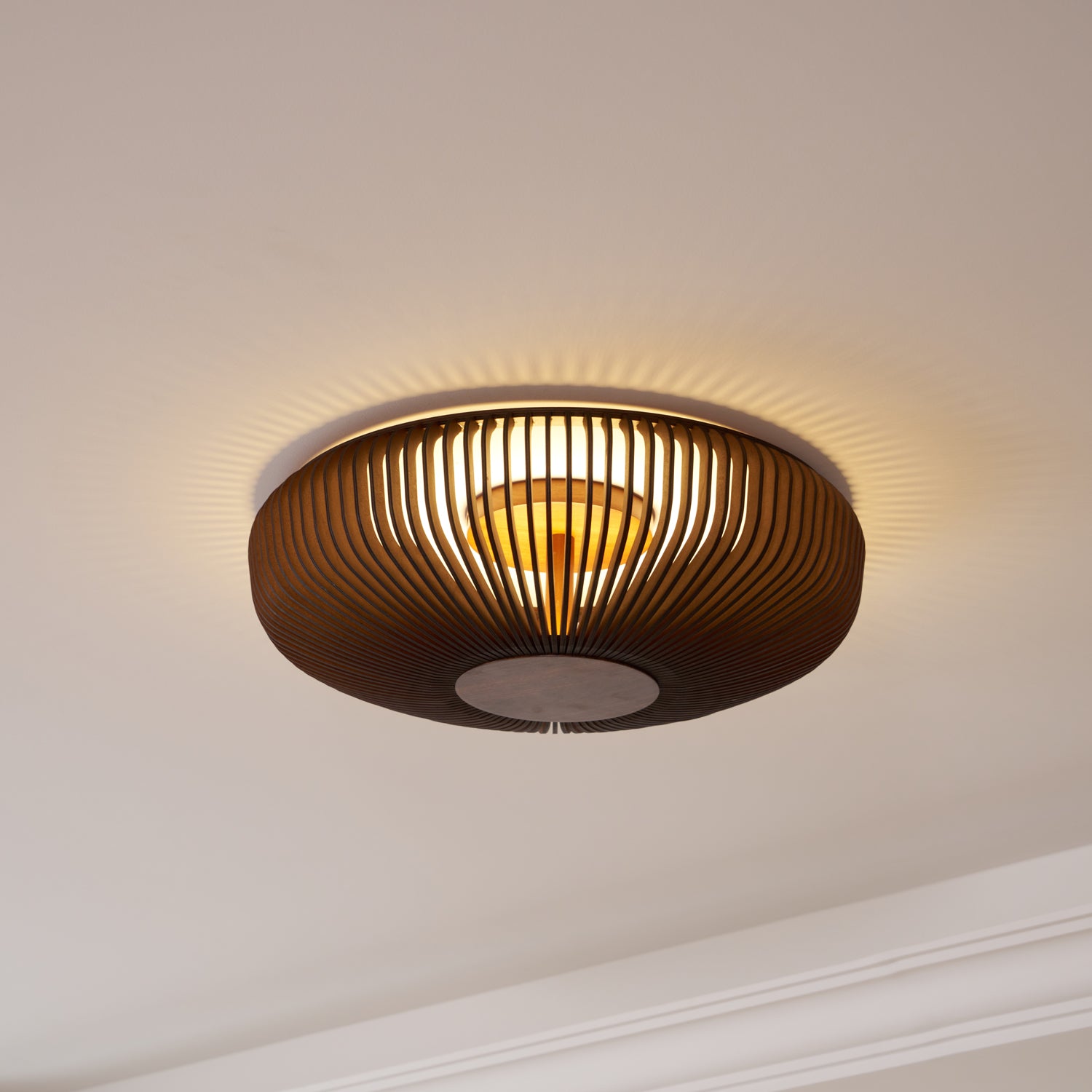 Modern Clava Ceiling Lamp - Energy Efficient LED Lighting Fixture for Living Room, Bedroom & Dining Room | Dimmable & Easy Installation Home Decor