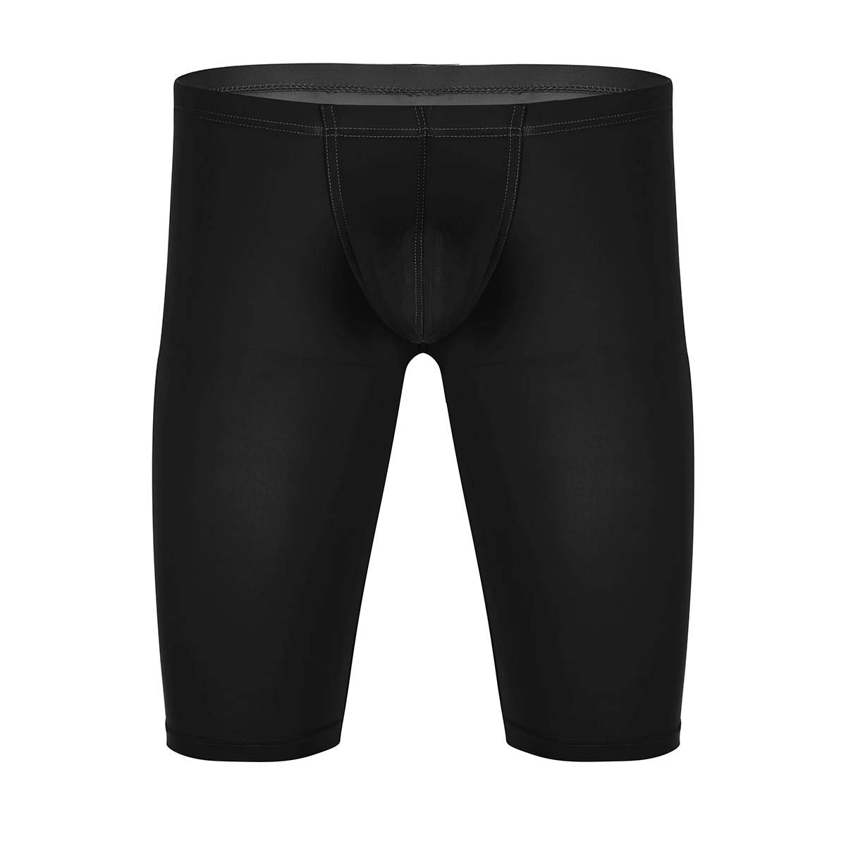 Men's Compression Shorts - Quick Dry Workout Fitness & Swimwear Capris - Ideal for Running, Gym Training, Yoga & Swimming
