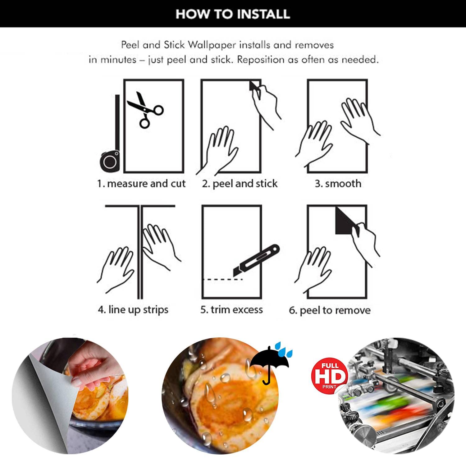 Japanese Ramen Noodle Soup PVC Wallpaper - Peel and Stick Removable Self-Adhesive Wall Mural for Living Room & Bedroom Decor - Perfect for Asian-Themed Home Interiors and Restaurant Wall Design