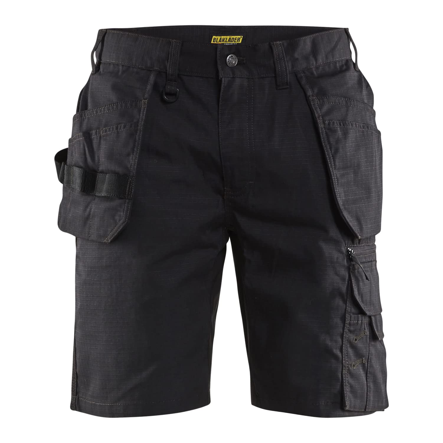 BLÅKLÄDER Men's Ripstop Breathable Stretch Work Shorts with Utility Pockets - Durable & Comfortable for Construction, Landscaping & Outdoor Work