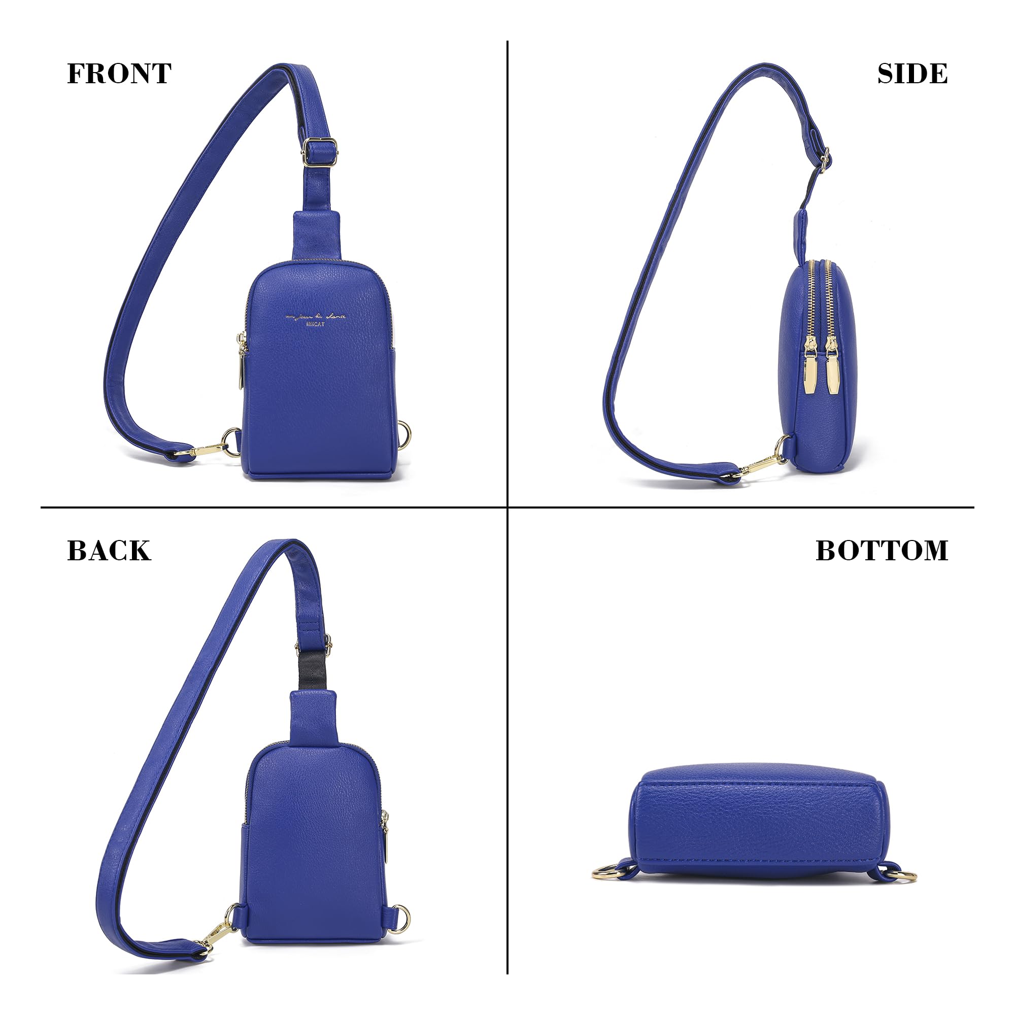 Haytijoe Women's Small Anti-Theft Crossbody Sling Bag - Lightweight Travel Purse with Adjustable Strap - Perfect for Daily Use, Shopping, Gym & Outdoor Activities