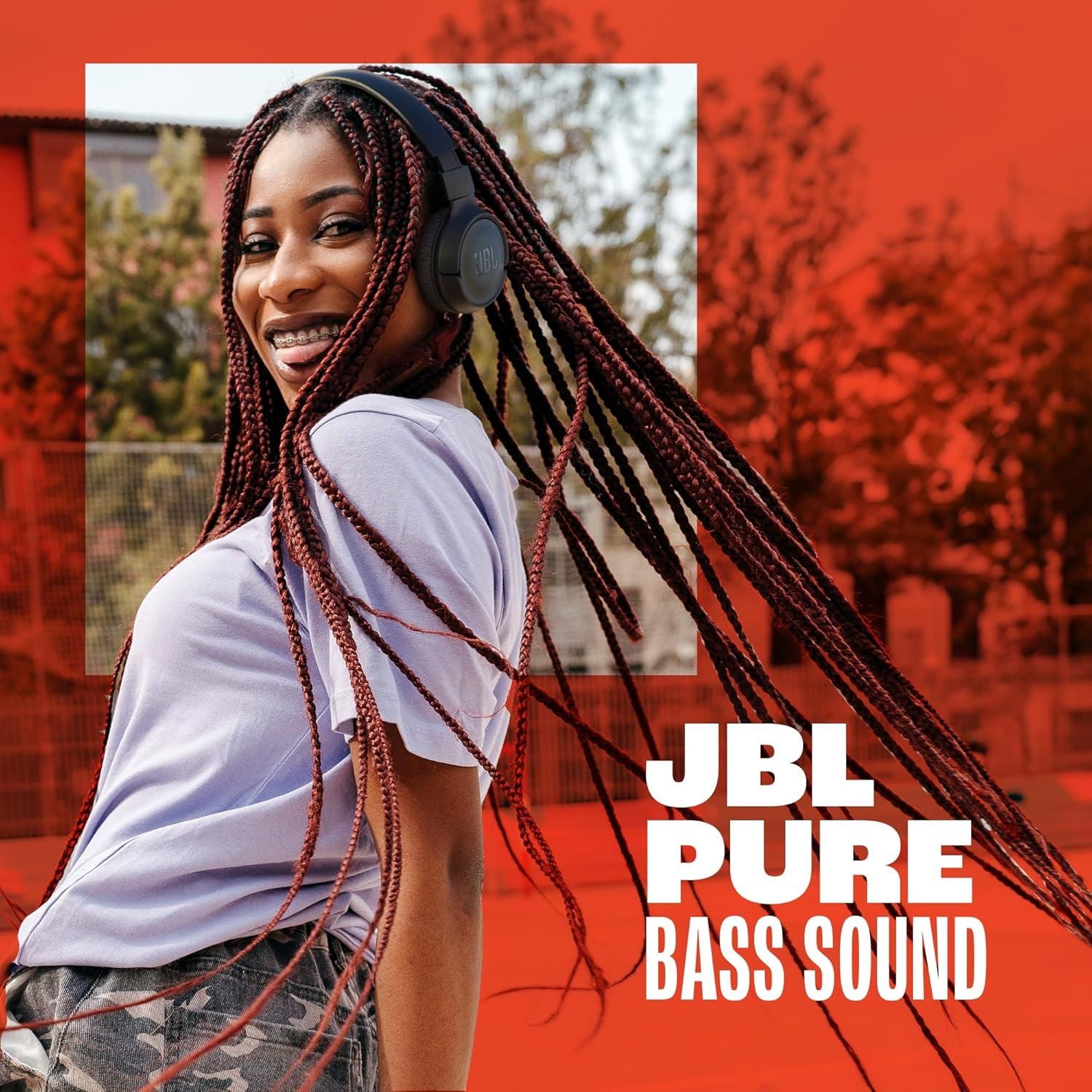 JBL Harman T520BT Wireless Bluetooth Headphones - Black | Noise Cancelling, 30H Battery Life | Perfect for Travel, Workout & Commuting