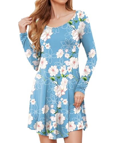 Flower Light Blue-1