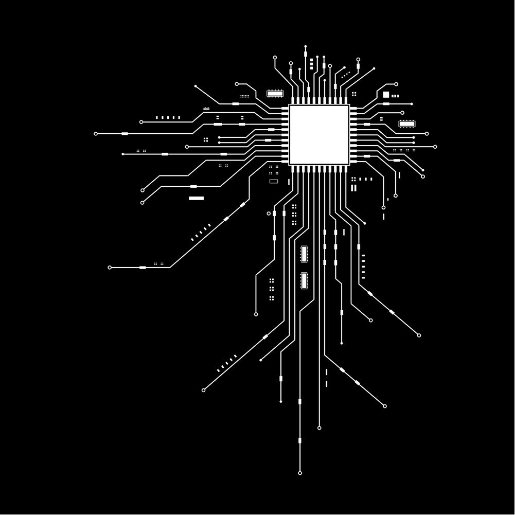 Geek Men's T-Shirt with Cool CPU Print - Perfect for Gamers, Programmers & Tech Enthusiasts - Great for Gaming, Coding & Casual Wear
