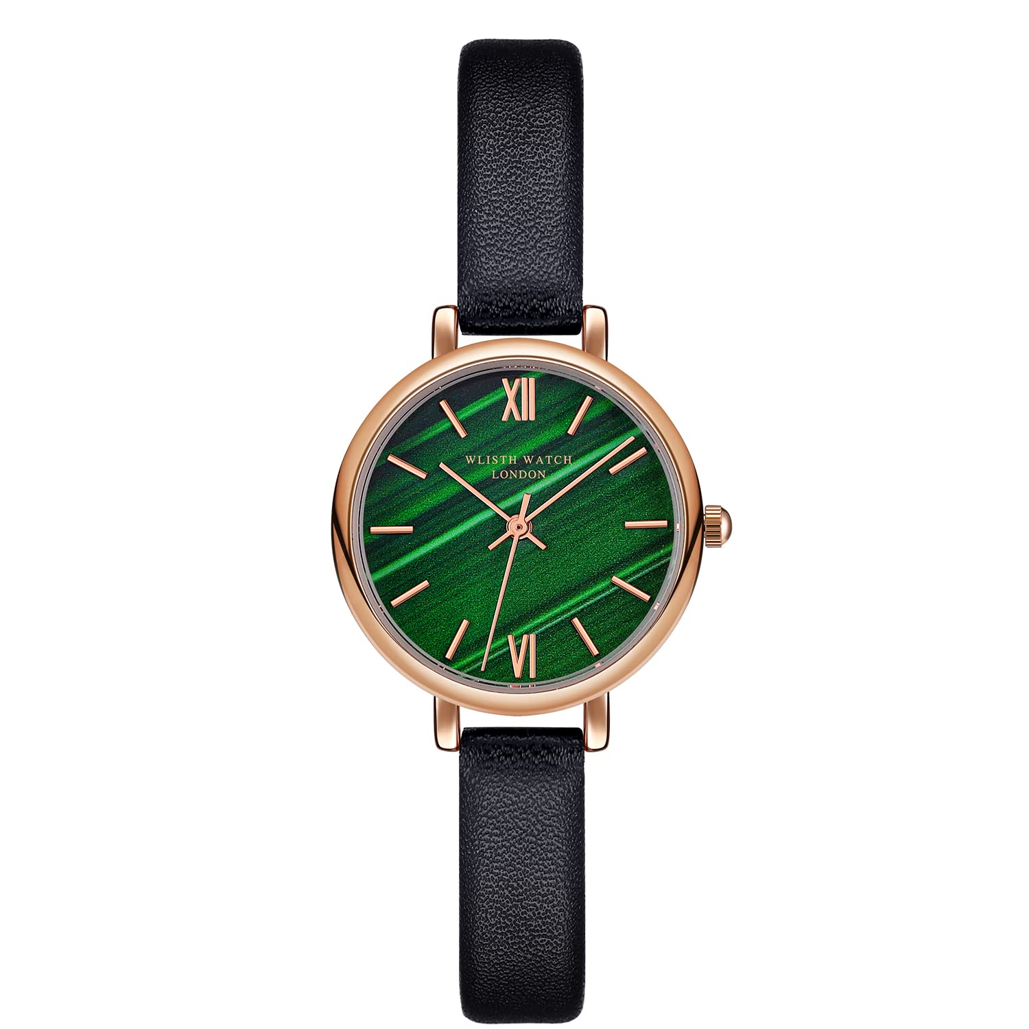 SUDESMO Women's Green Octagonal Watch - Elegant Analog Quartz for Office & Party