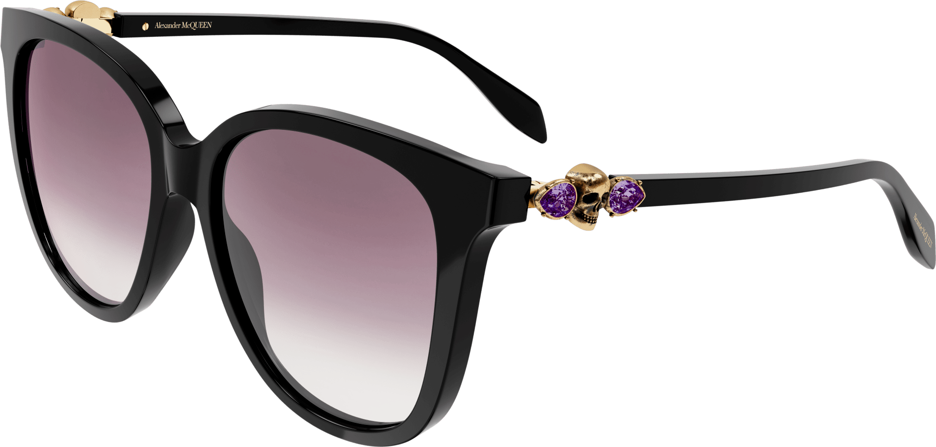 Alexander McQueen AM0326S Sunglasses - Luxury Designer Shades for Women & Men - UV Protection & Fashion Eyewear for Outdoor, Travel & Everyday Wear