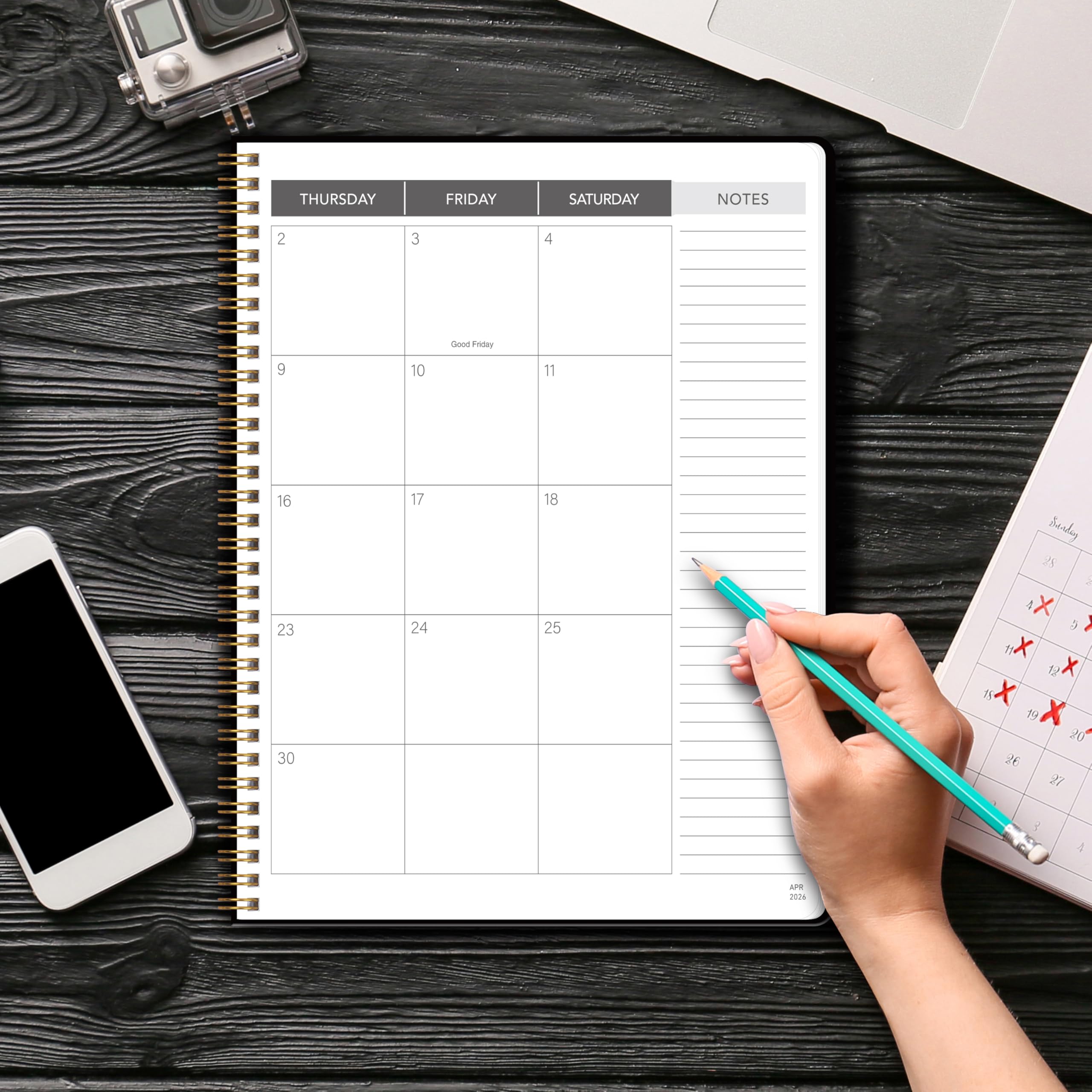 KAICN 36-Month Planner 2025-2027 | January 2025 - December 2027 Calendar | 8.5