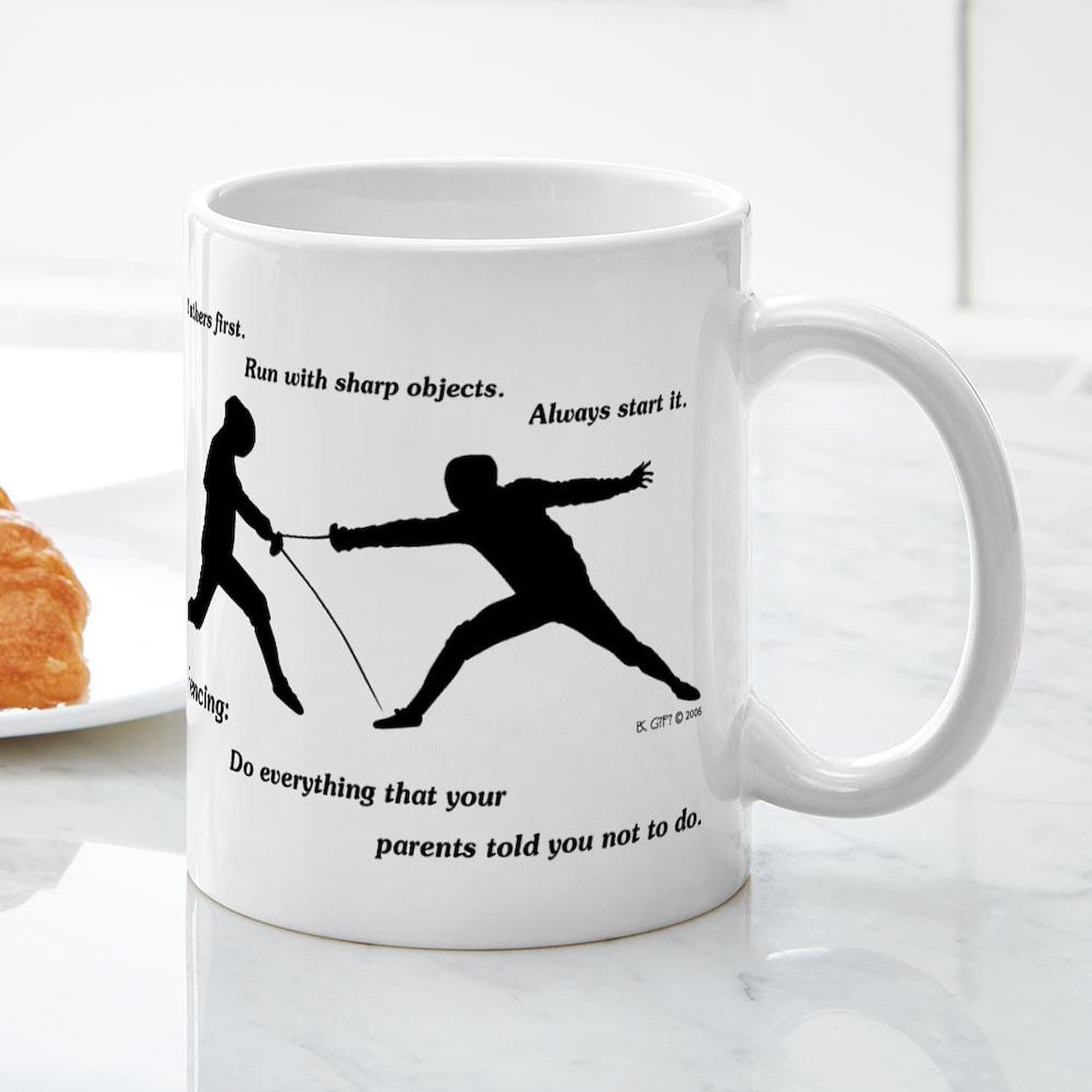 Hit First Ceramic Coffee Mug 11 oz (325 ml) - Durable & Stylish Coffee Cup for Office, Home, or Gifts - Perfect for Tea, Hot Chocolate & Morning Brews