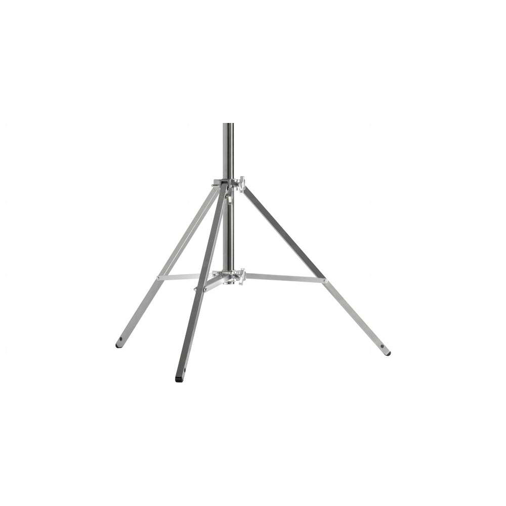 543M Master High Cine 3 Risers Junior Combo Steel Stand - Heavy Duty Adjustable Lighting Stand for Film & Photography - Perfect for Studio, On-Location Shoots, and Video Production