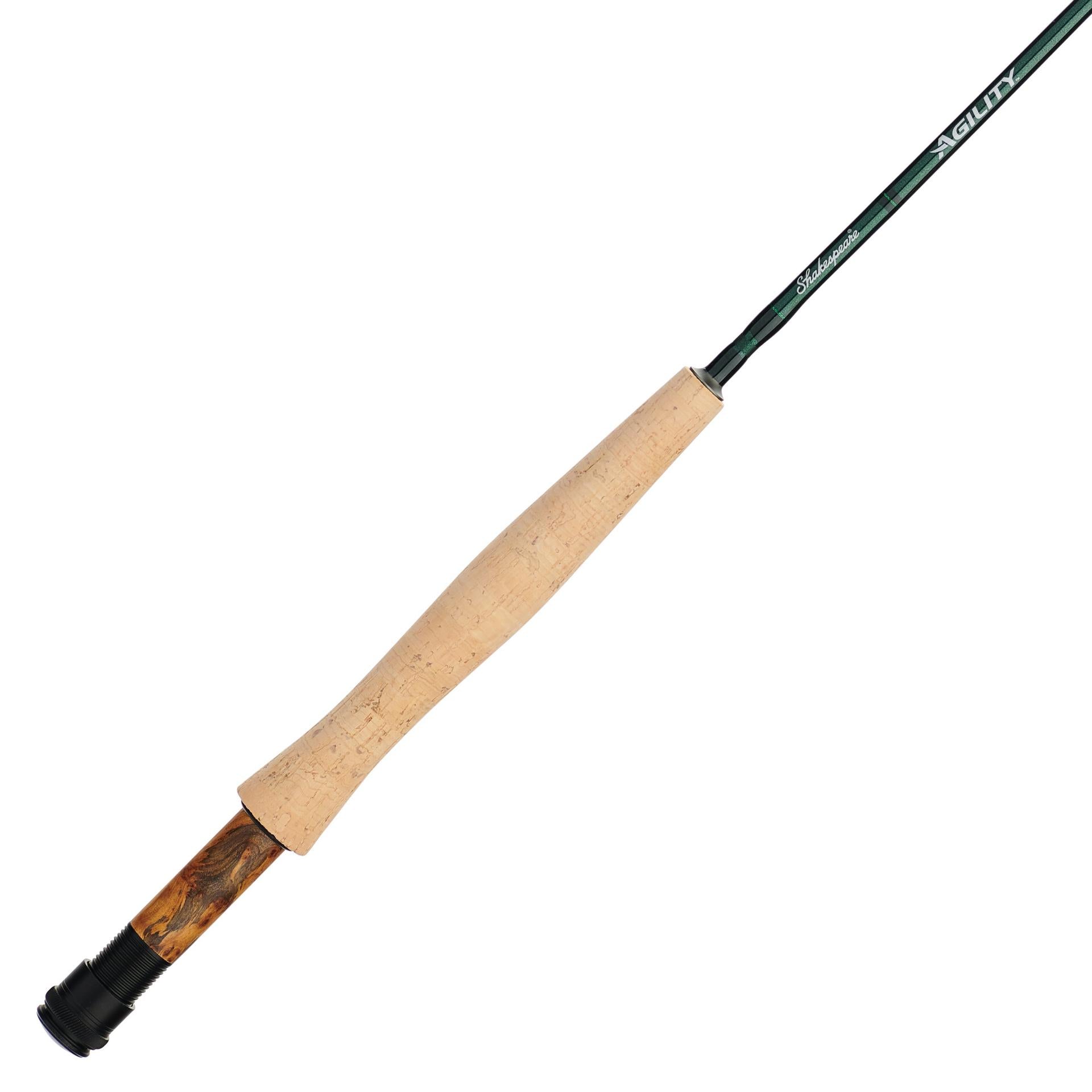 Agility® Fly Rod - Premium Lightweight Fly Fishing Rod for Trout, Bass & Salmon - Perfect for Freshwater & Saltwater Fly Fishing Adventures