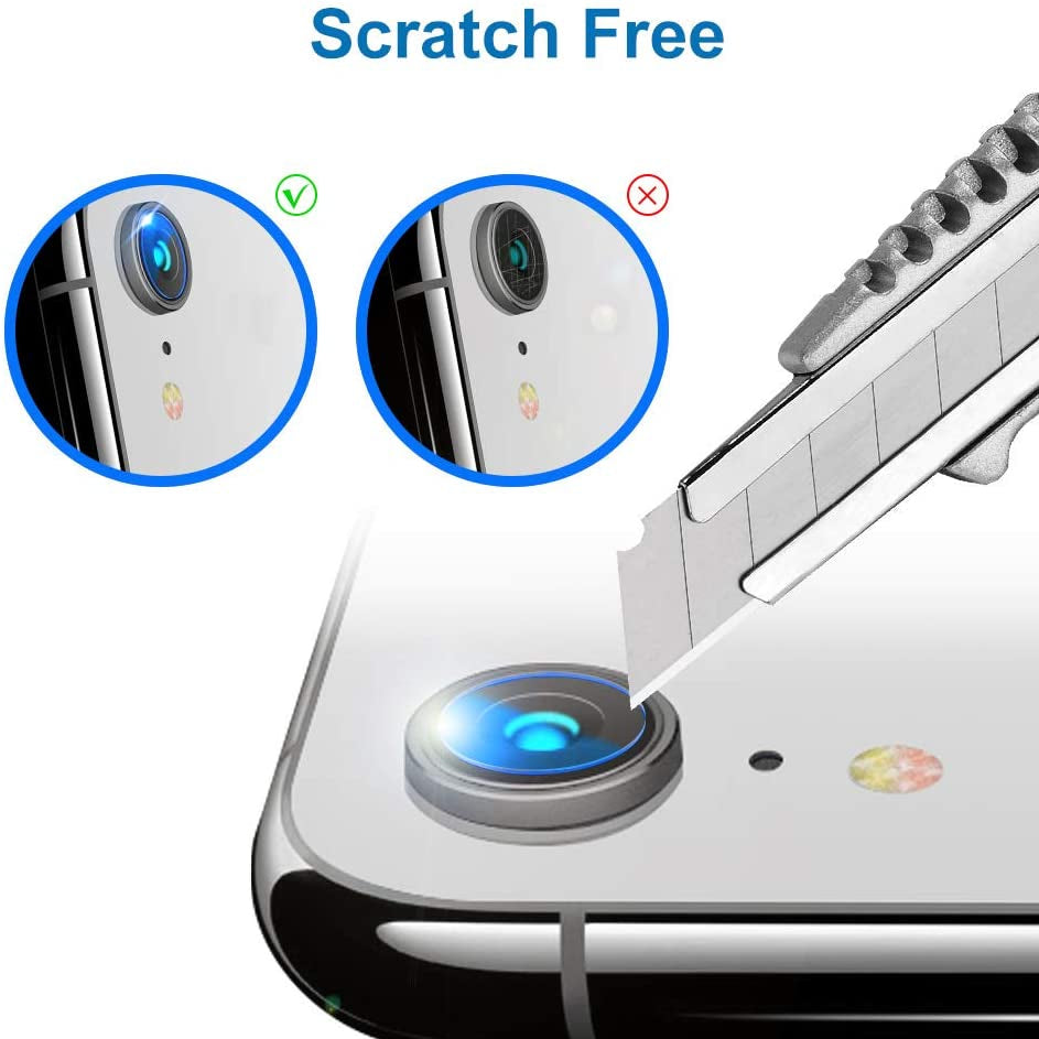 Apple iPhone 8 Camera Lens Tempered Glass Protector - HD Clear, Scratch-Resistant, Bubble-Free - Perfect for Outdoor Photography & Travel Protection