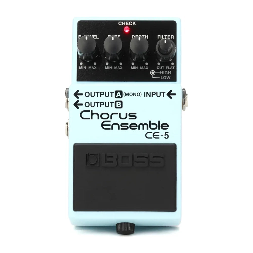 Boss CE-5 Chorus Ensemble Guitar Effects Pedal - Professional Sound for Live Performances & Studio Recording