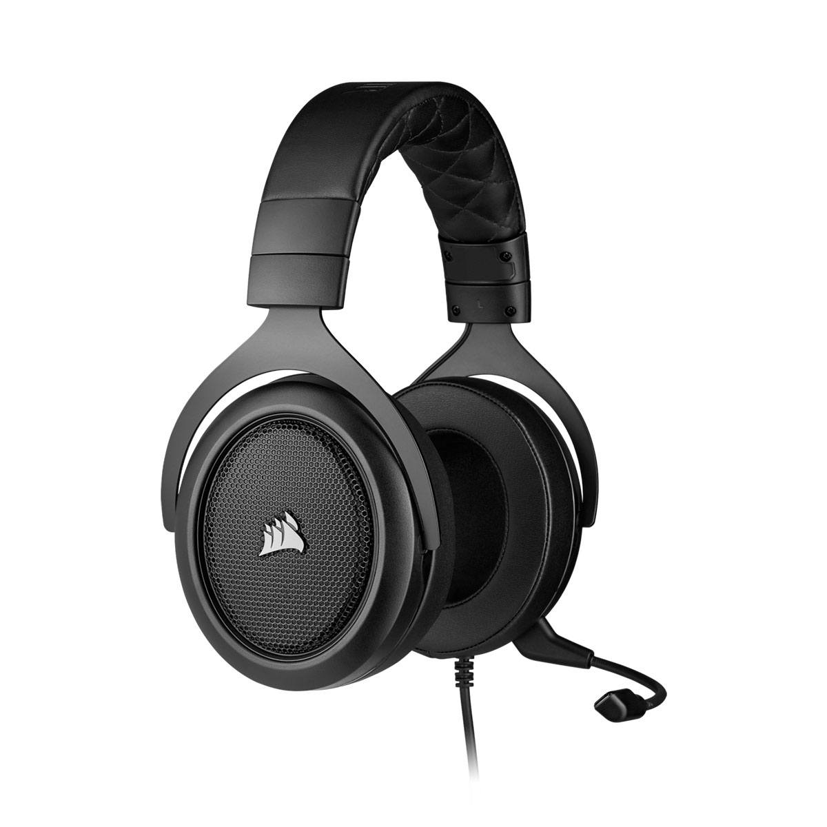 Corsair HS50 Pro Stereo Gaming Headset with Memory Foam Ear Pads - Black | PC, PS4, Xbox One, Nintendo Switch | Immersive Sound for Competitive Gaming & Streaming
