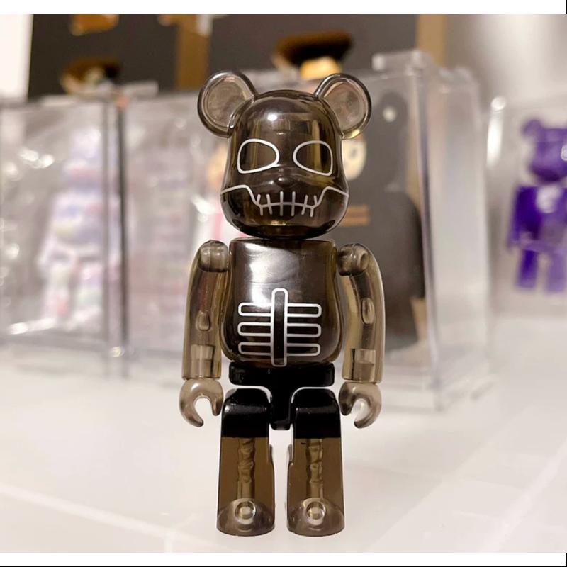 Bearbrick Series 8 Secret ANIMAL SKULL HEAD JOE 100% Collectible Figure - Limited Edition Vinyl Art Toy for Display & Decoration - Perfect for Anime Fans, Toy Collectors and Home Office Decor