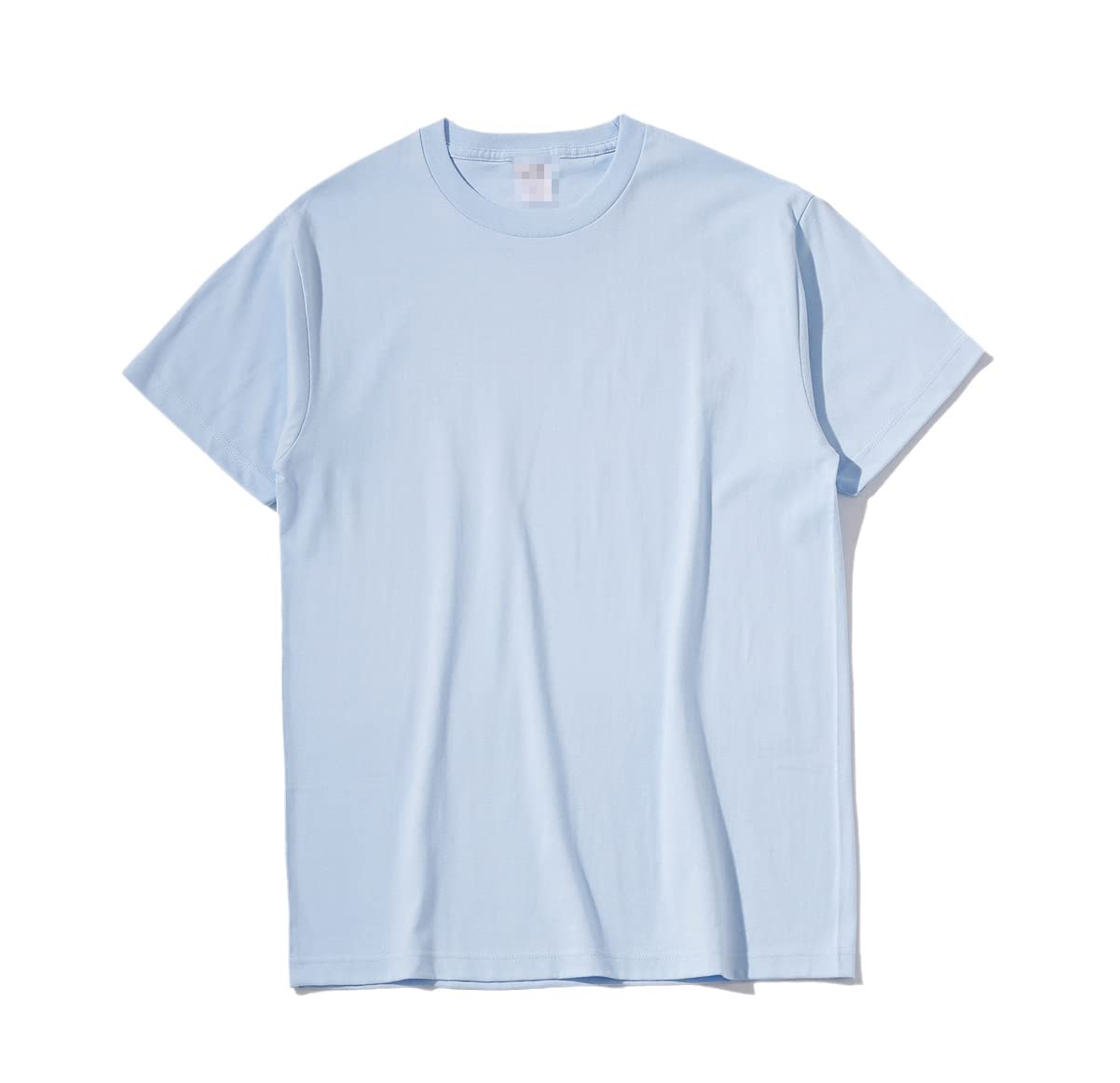 YIOLEAMP Men's Summer Short Sleeve Cotton Crew Neck T-Shirt - Black & White Casual Tee for Daily Wear, Gym, and Outdoor Activities