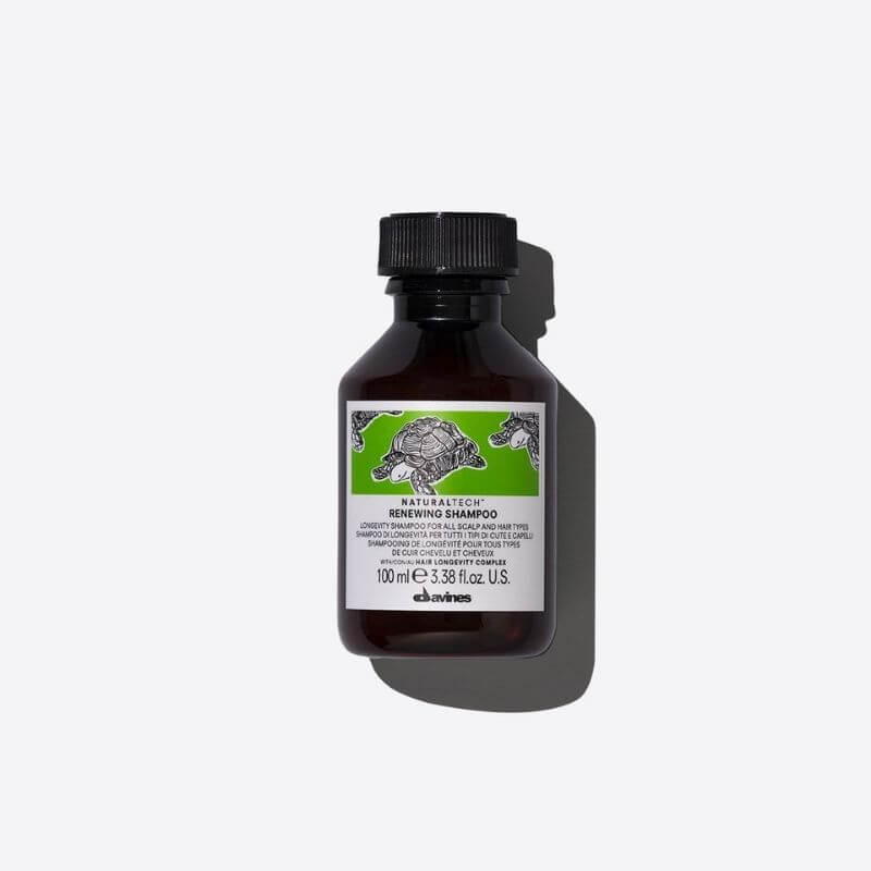 Davines Renewing Shampoo for Damaged Hair - Sulfate-Free Hair Repair Treatment with Natural Ingredients | Perfect for Color-Treated & Dry Hair Care Routine