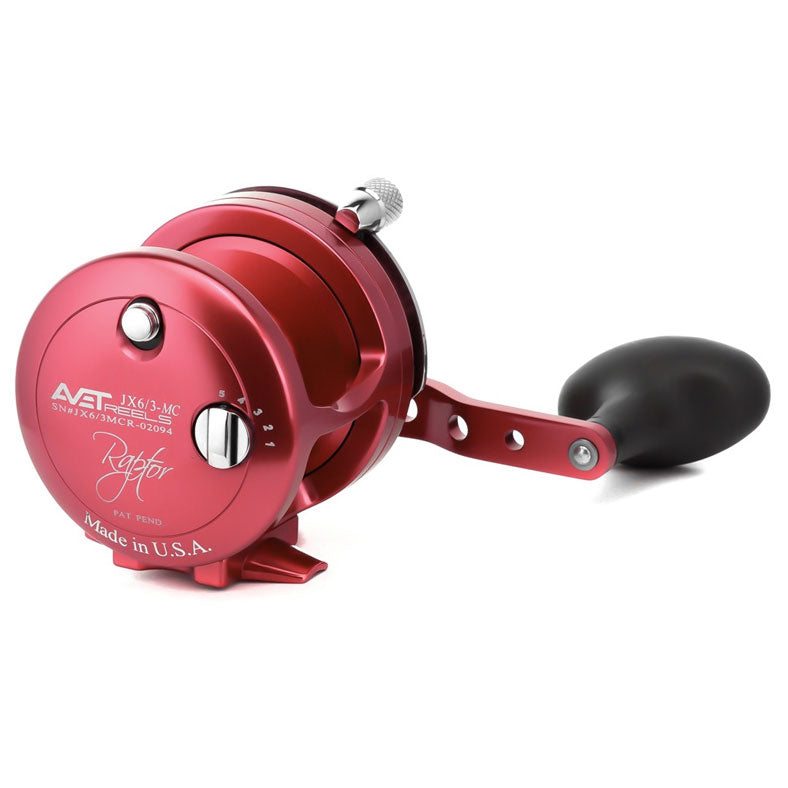 Avet JX Raptor 6/3 Classic Two Speed Magic Cast Fishing Reel - Perfect for Saltwater Offshore Fishing & Big Game Angling