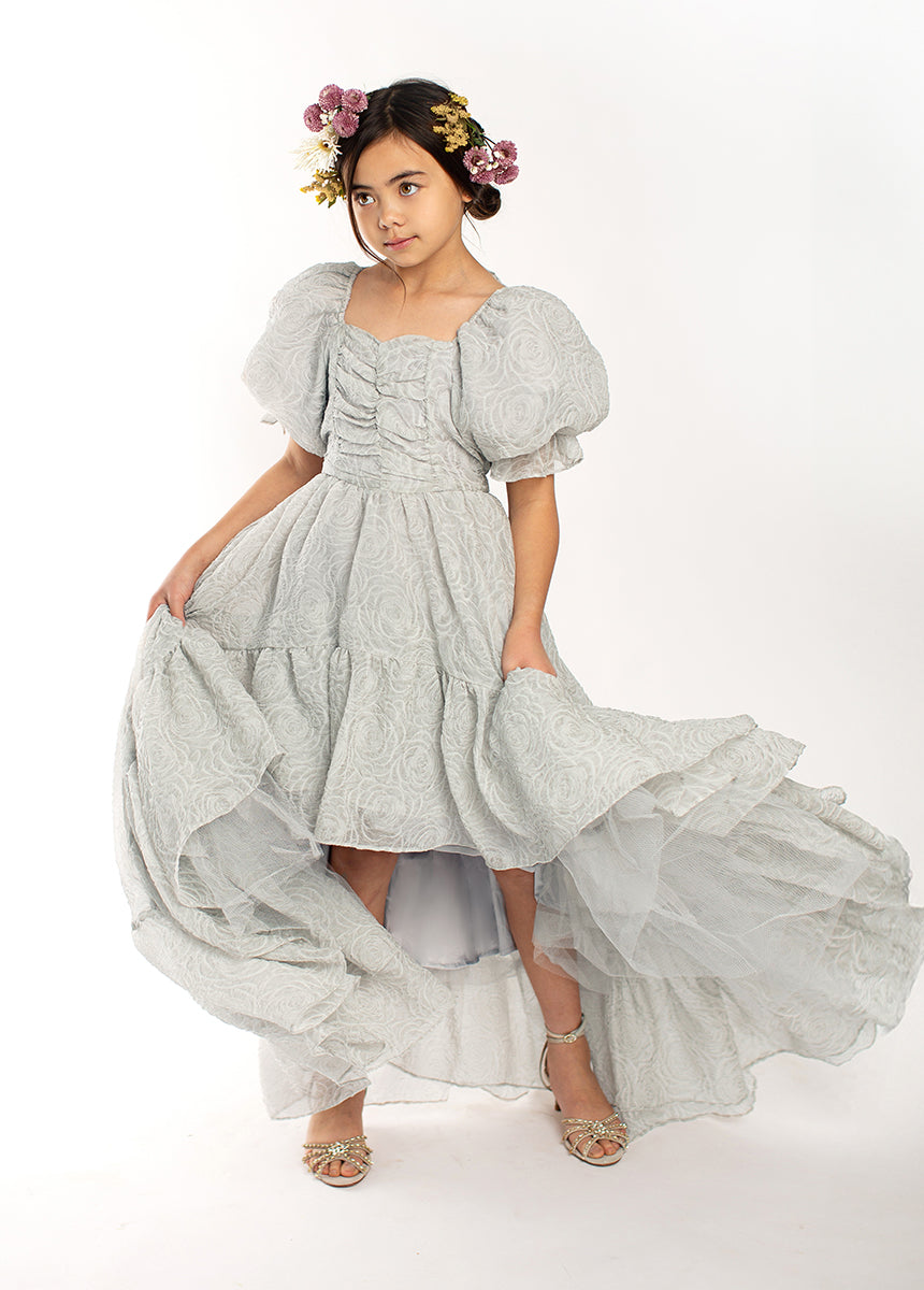 Shwaney Impact Dress in Smoke - Elegant Women's Party & Evening Gown for Special Occasions