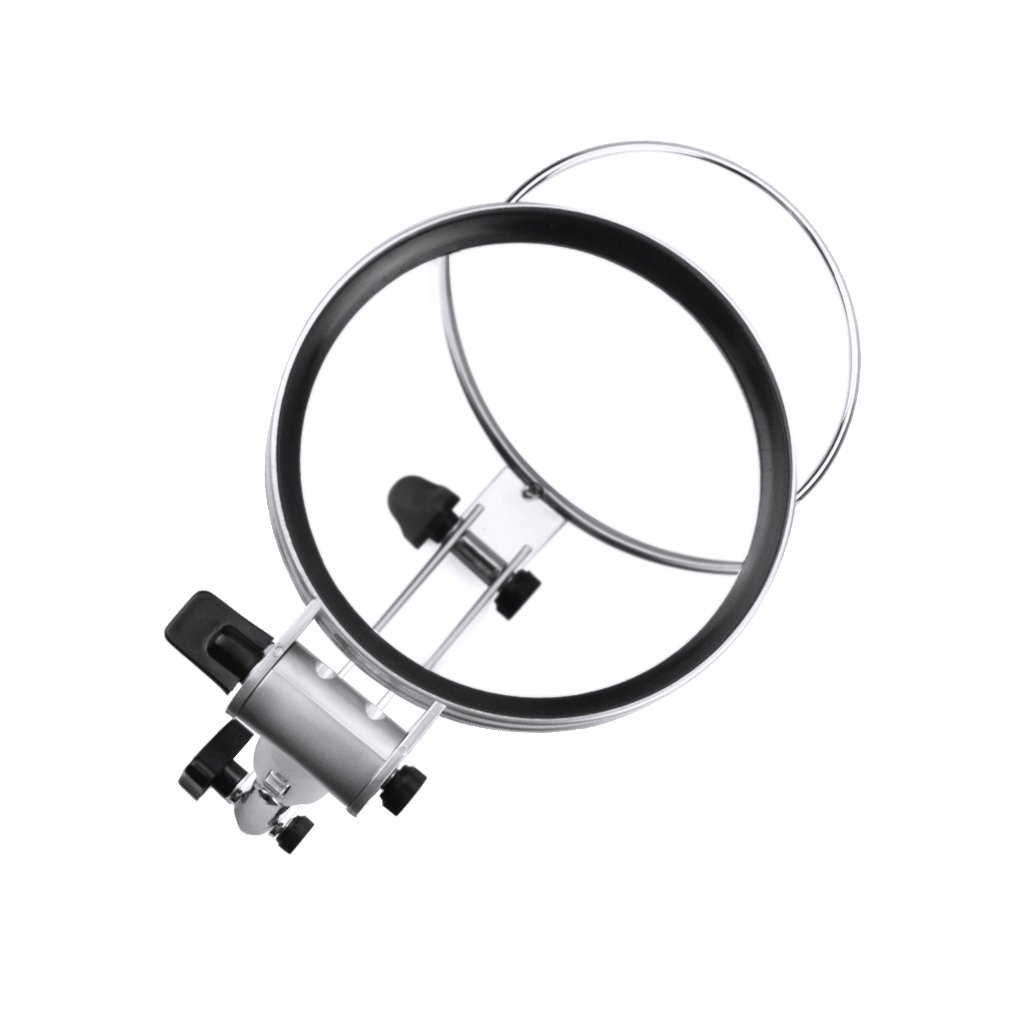 2.5X Magnifying Lamp with LED Ring Light - Adjustable Folding Tabletop Magnifier for Reading, Inspection & Repair | Portable Optical Lens for Students, Elderly & Hobbyists | Perfect for Jewelry Making, Watch Repair & Detailed Craft Work