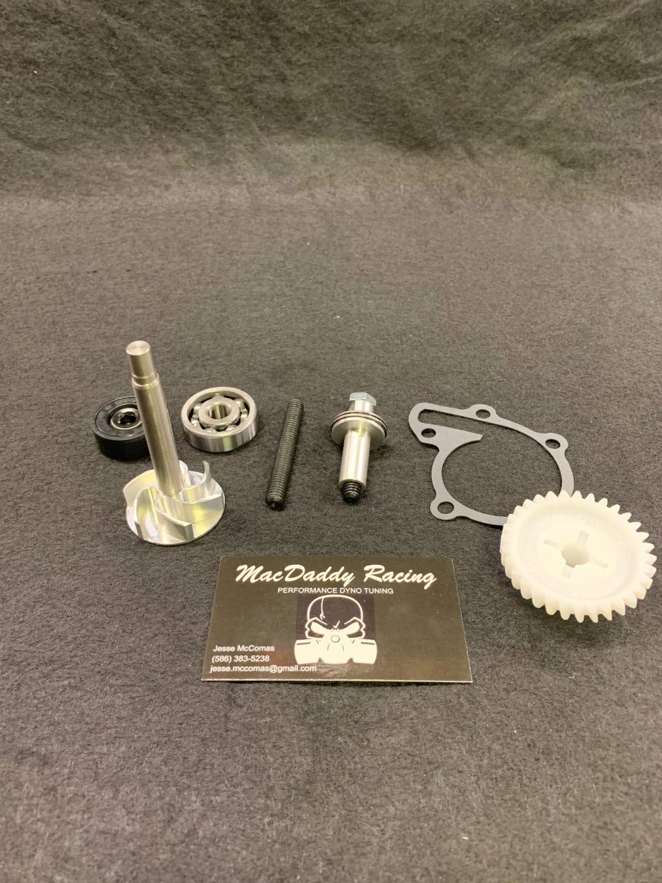 Banshee High Performance Pancake Bearing & Billet Water Pump Rebuild Kit with OEM Gear - Perfect for ATV, UTV, and Off-Road Vehicle Engine Maintenance & Upgrades