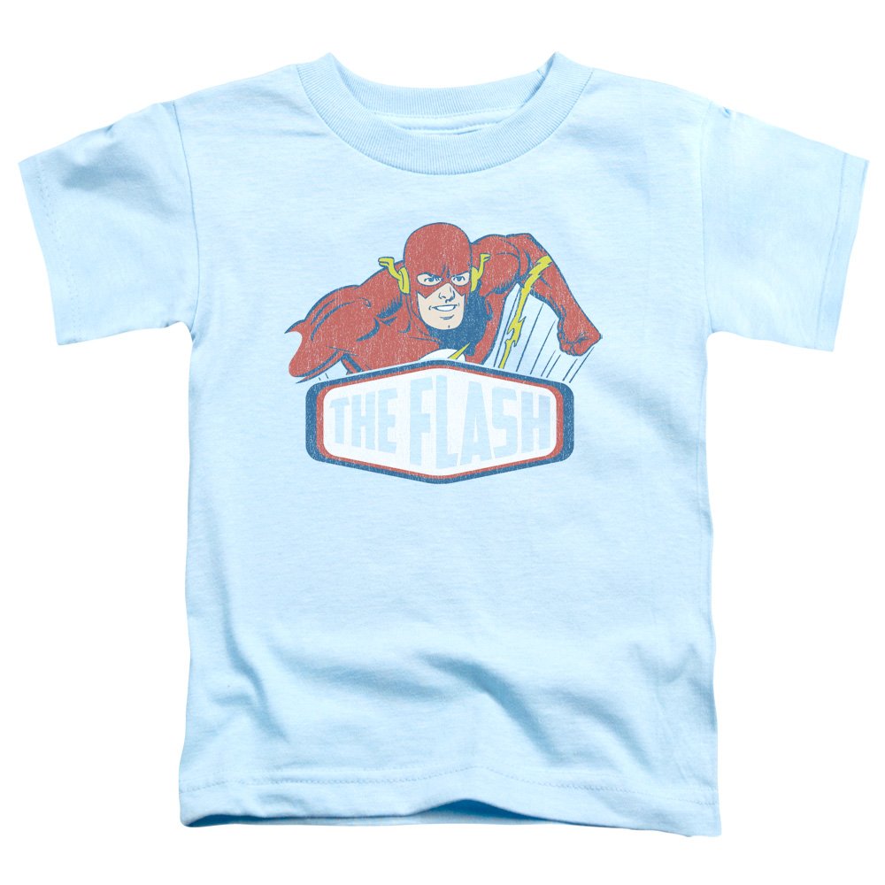 DC Flash Lightning Symbol Unisex Toddler T-Shirt for Boys & Girls - Superhero Costume, Birthday Gift, Casual Play Outfit