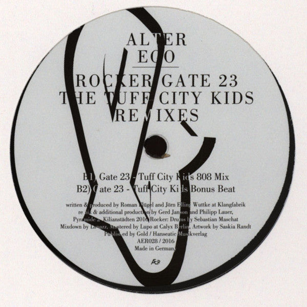 Alter Ego - Rocker / Gate 23 (Tuff City Kids Remixes) 12