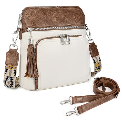 Brown & White